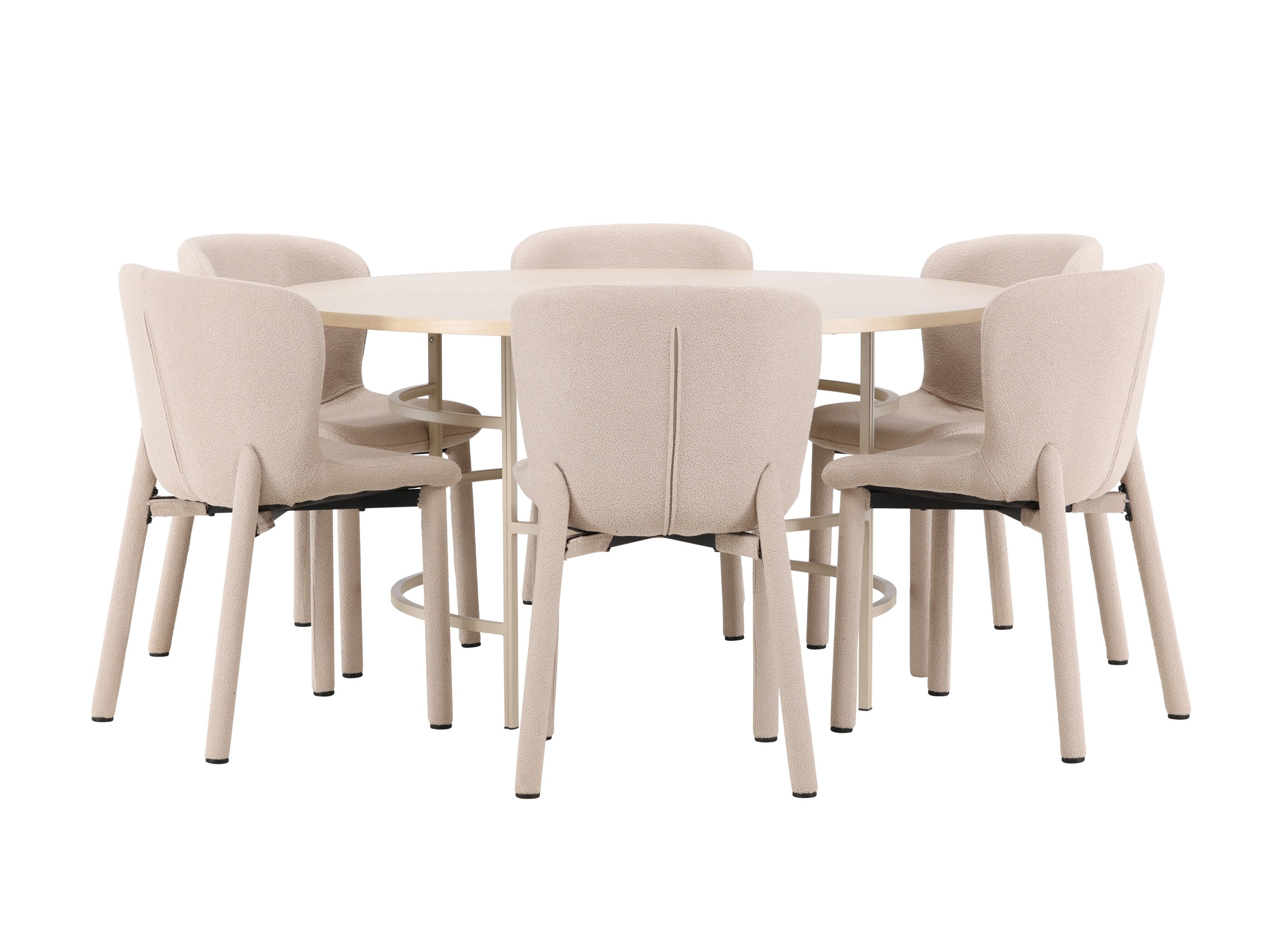 Étkezőgarnitúra Dallas 4987 (Világosbarna)