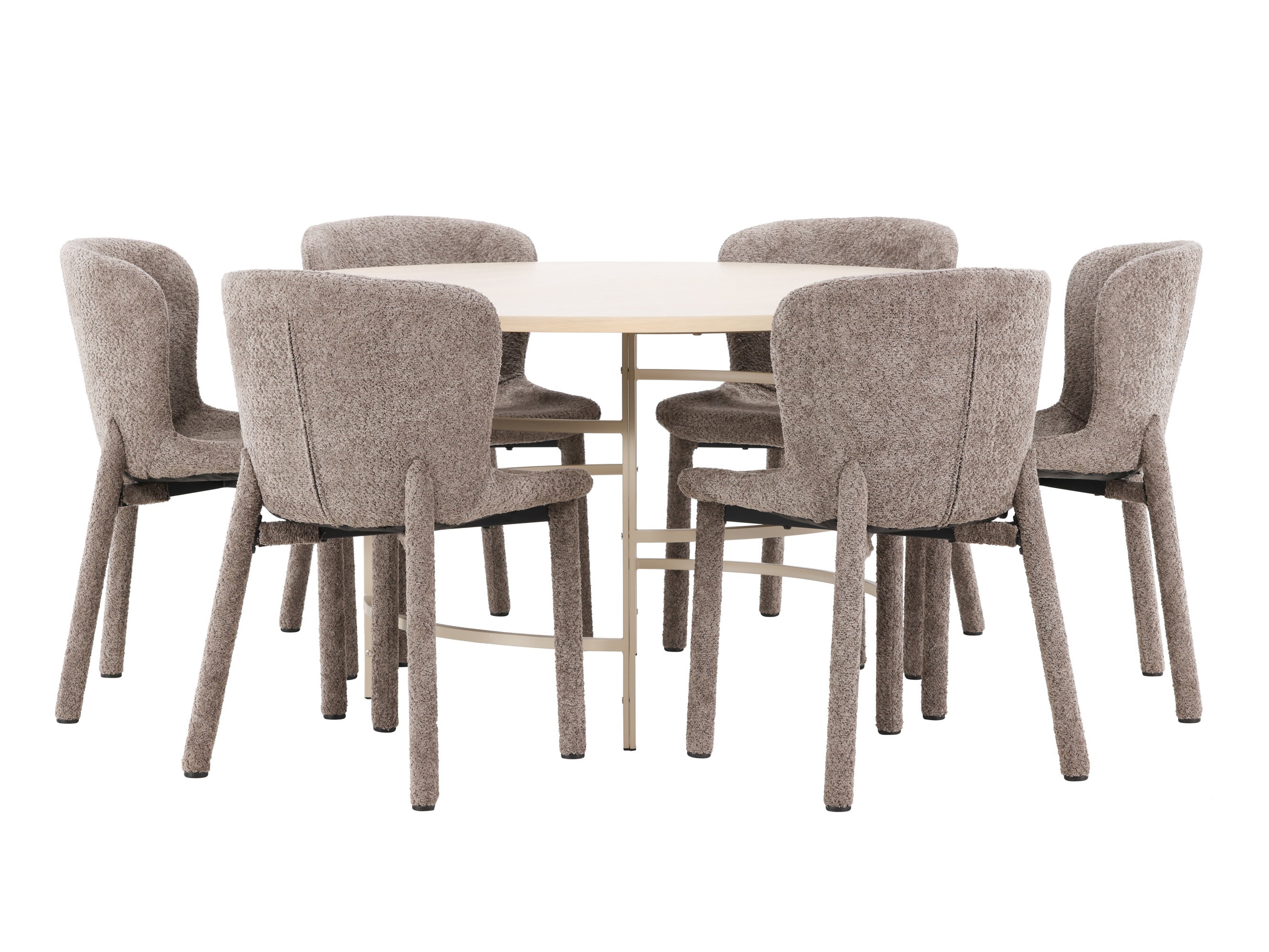 Étkezőgarnitúra Dallas 4987 (Világosbarna)