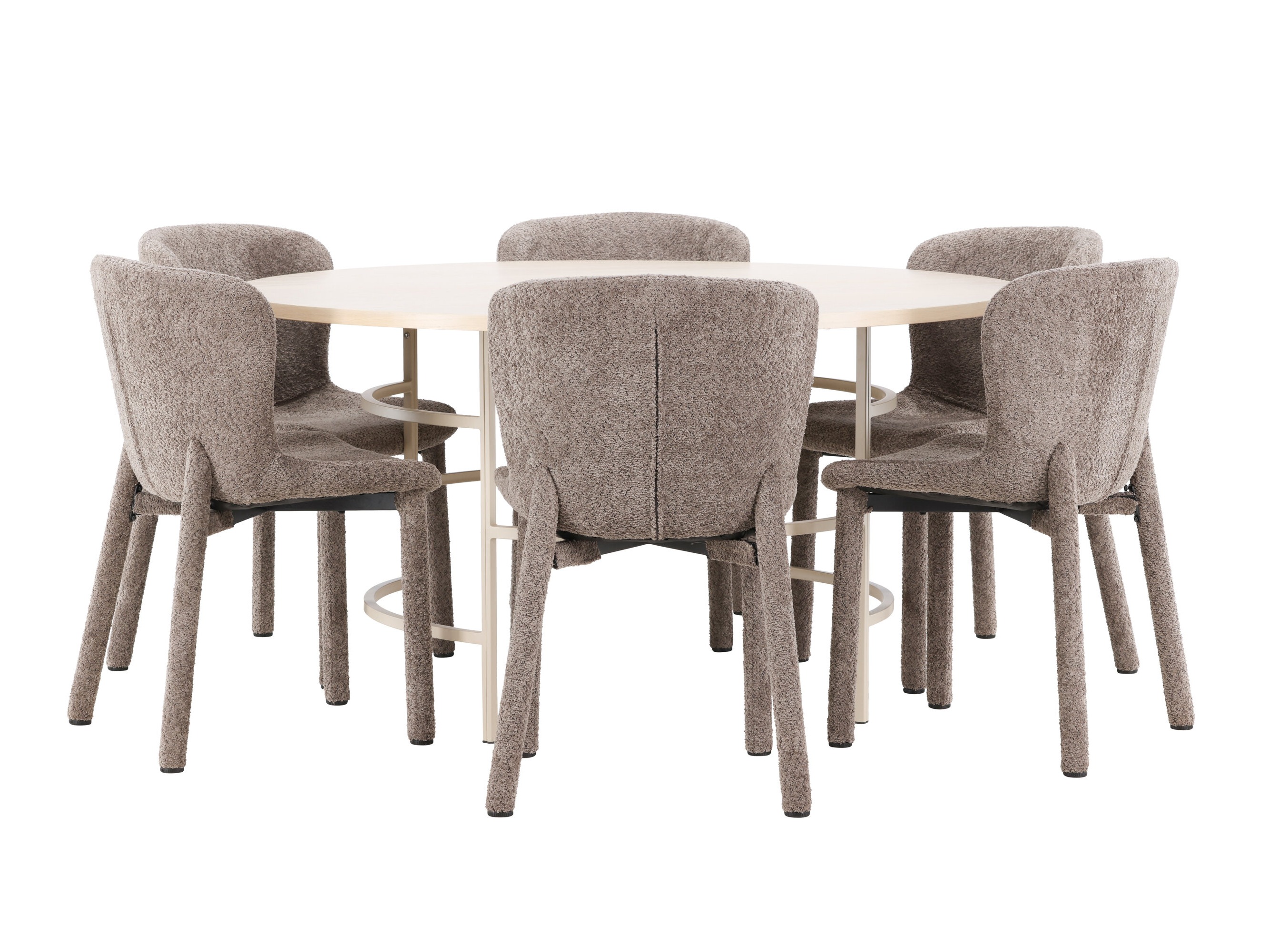 Étkezőgarnitúra Dallas 4987 (Világosbarna)