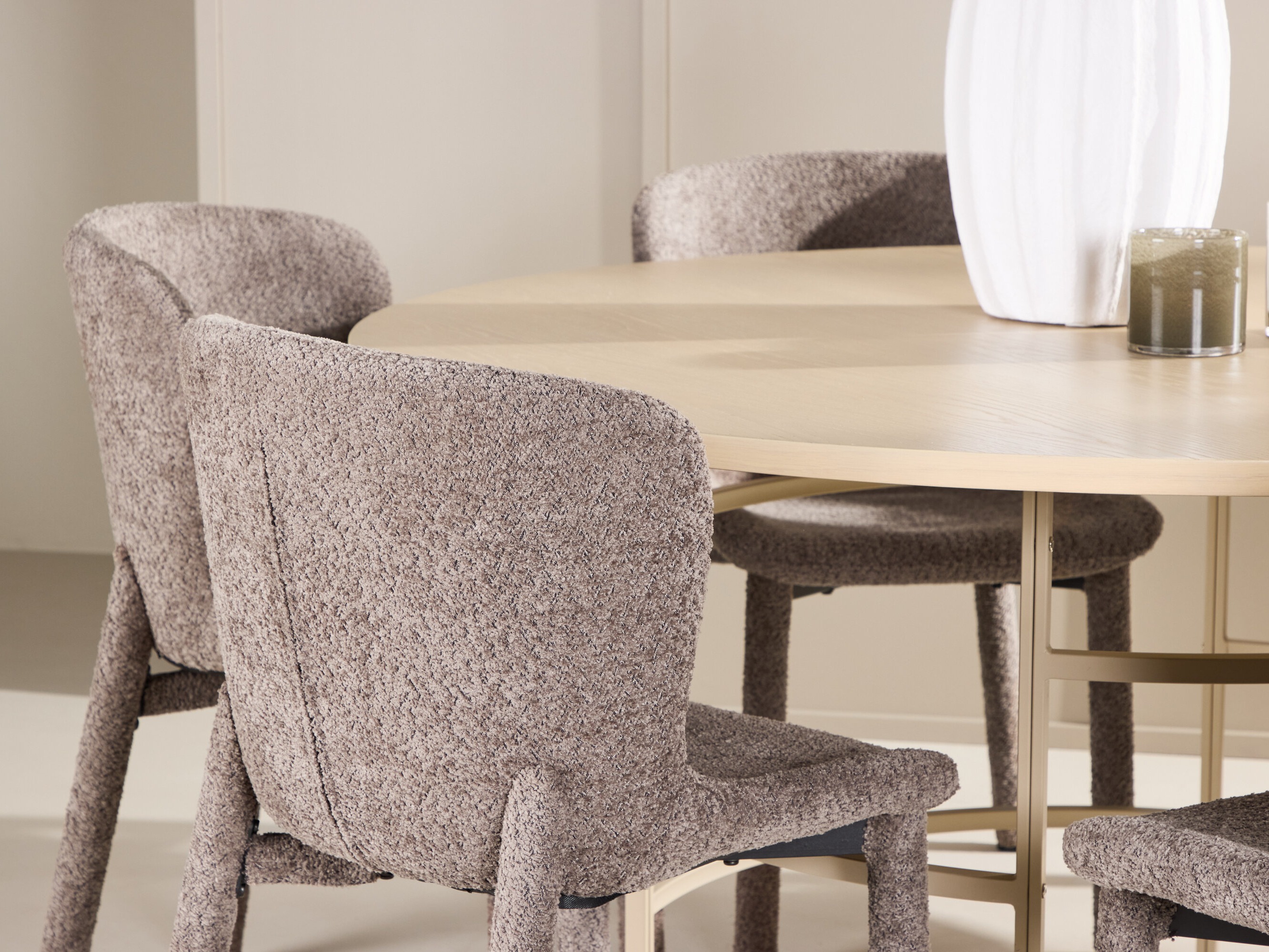 Étkezőgarnitúra Dallas 4987 (Világosbarna)