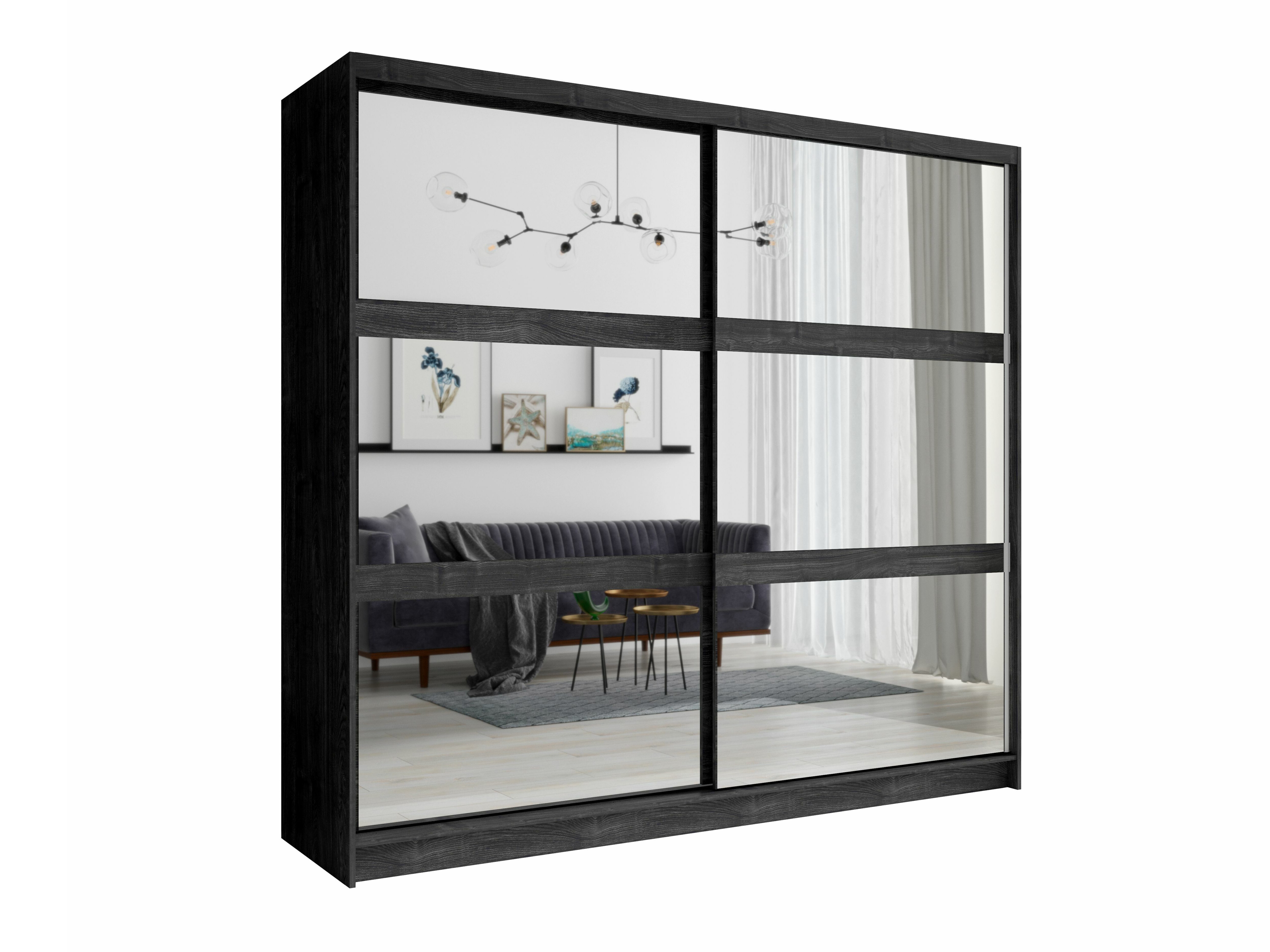 Hálószoba garnitúra Fivnola 104 (Fekete hamu)