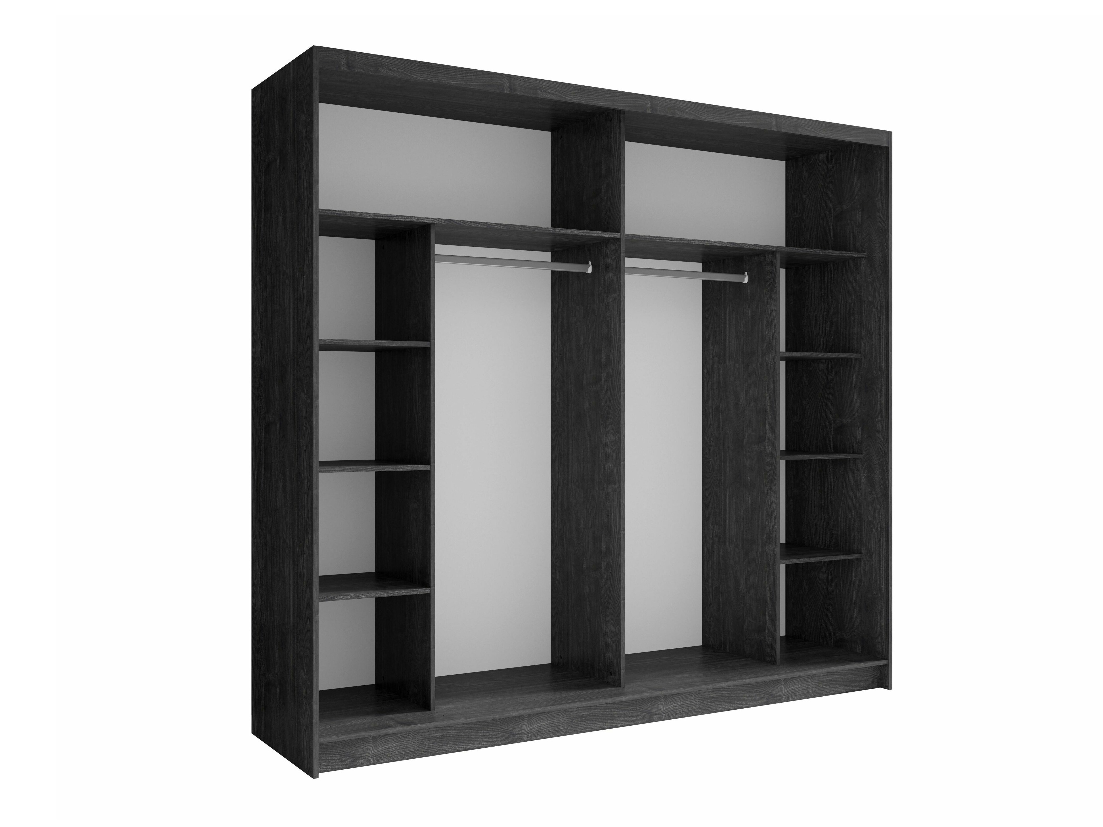 Hálószoba garnitúra Fivnola 104 (Fekete hamu)