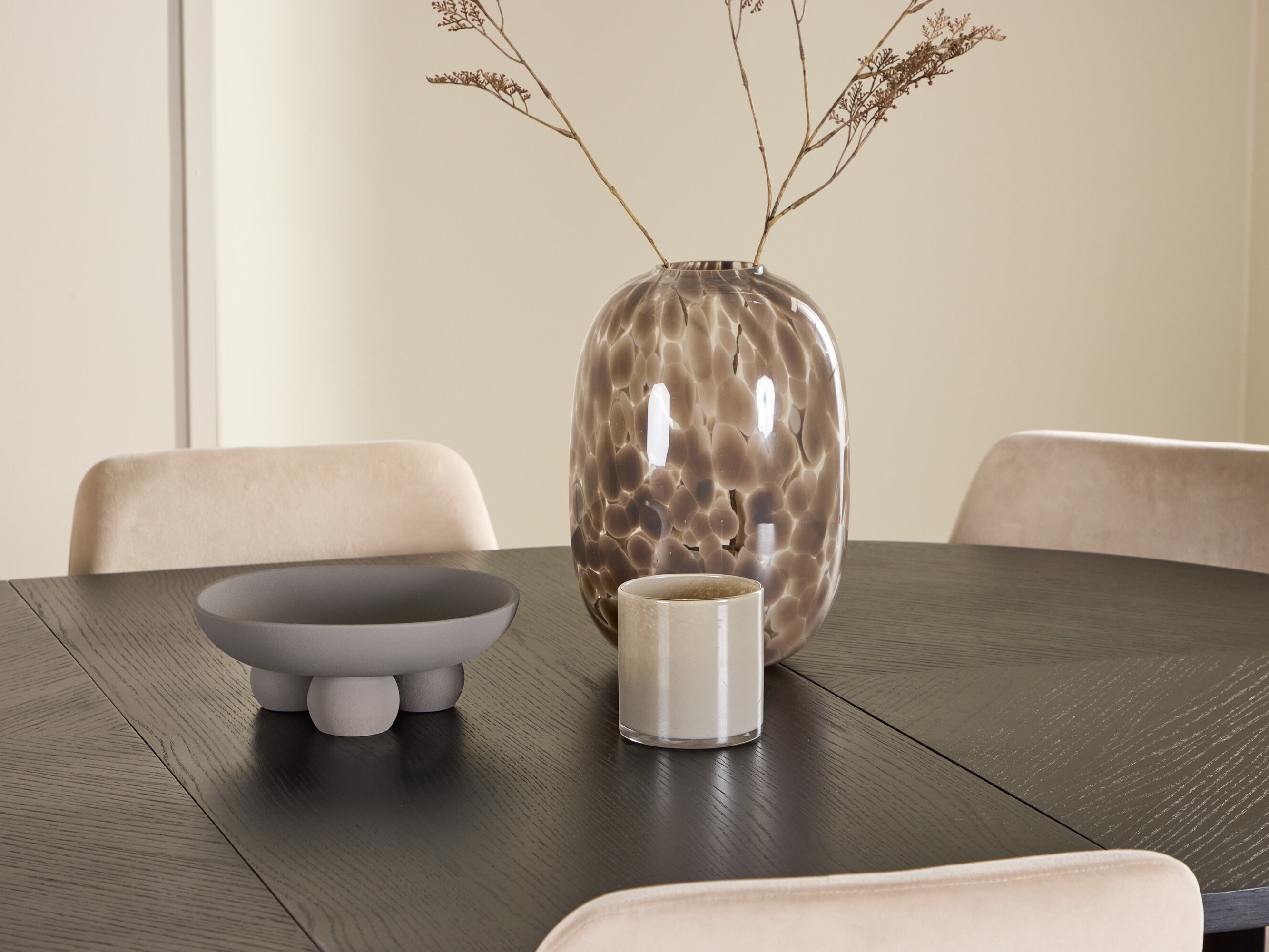 Étkezőgarnitúra Dallas 4992 (Fekete)