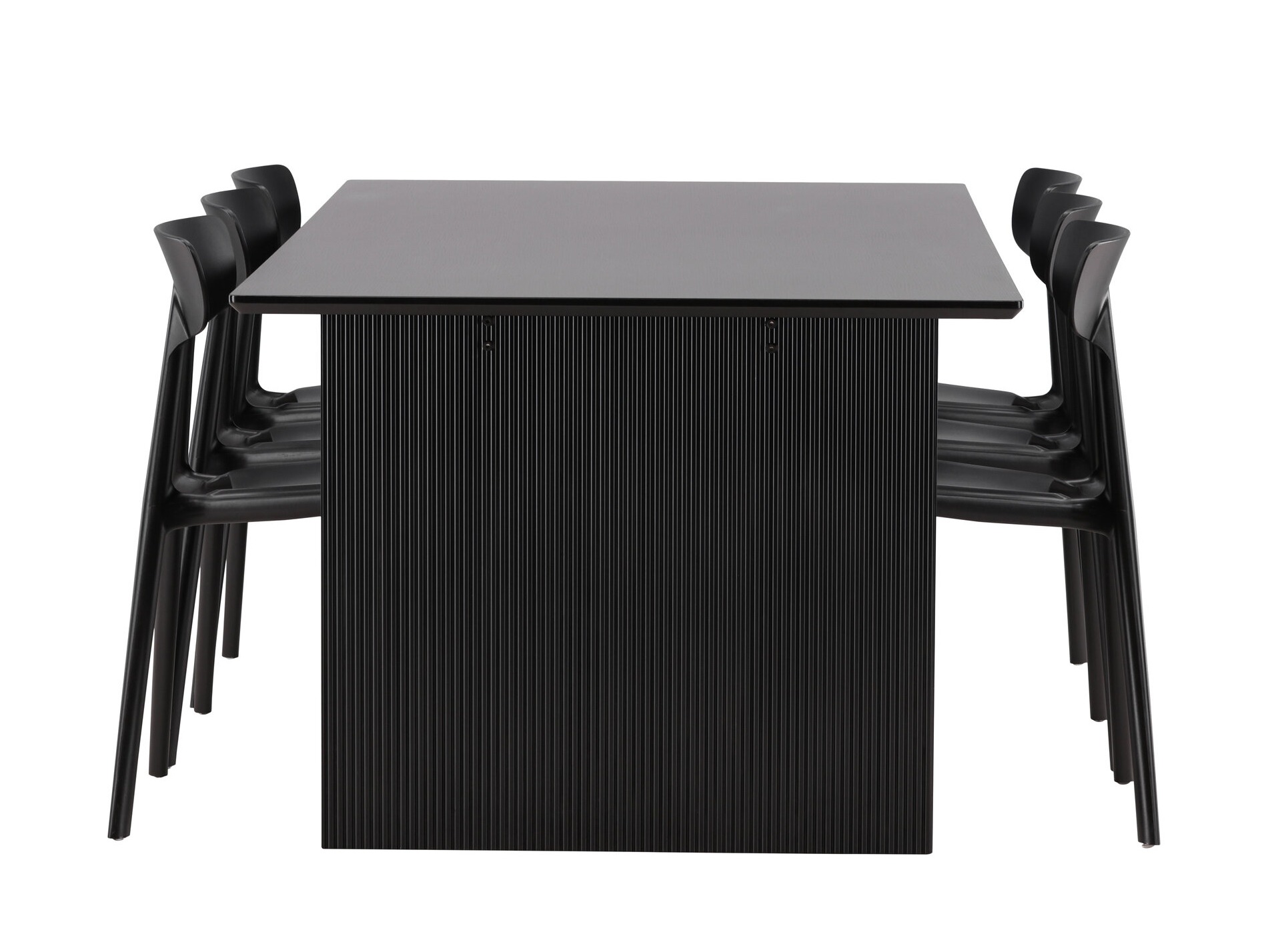 Étkezőgarnitúra Dallas 4993 (Fekete)