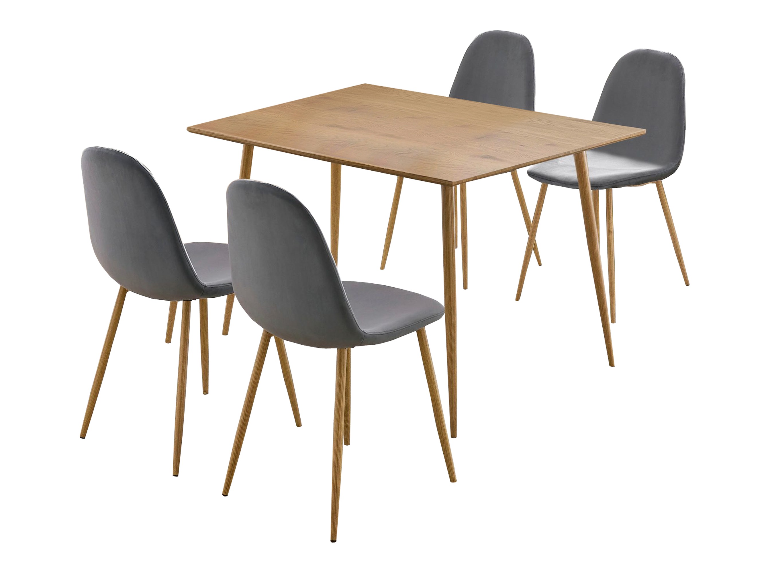 Étkezőgarnitúra Denton 764 (Antracit + Tölgy)