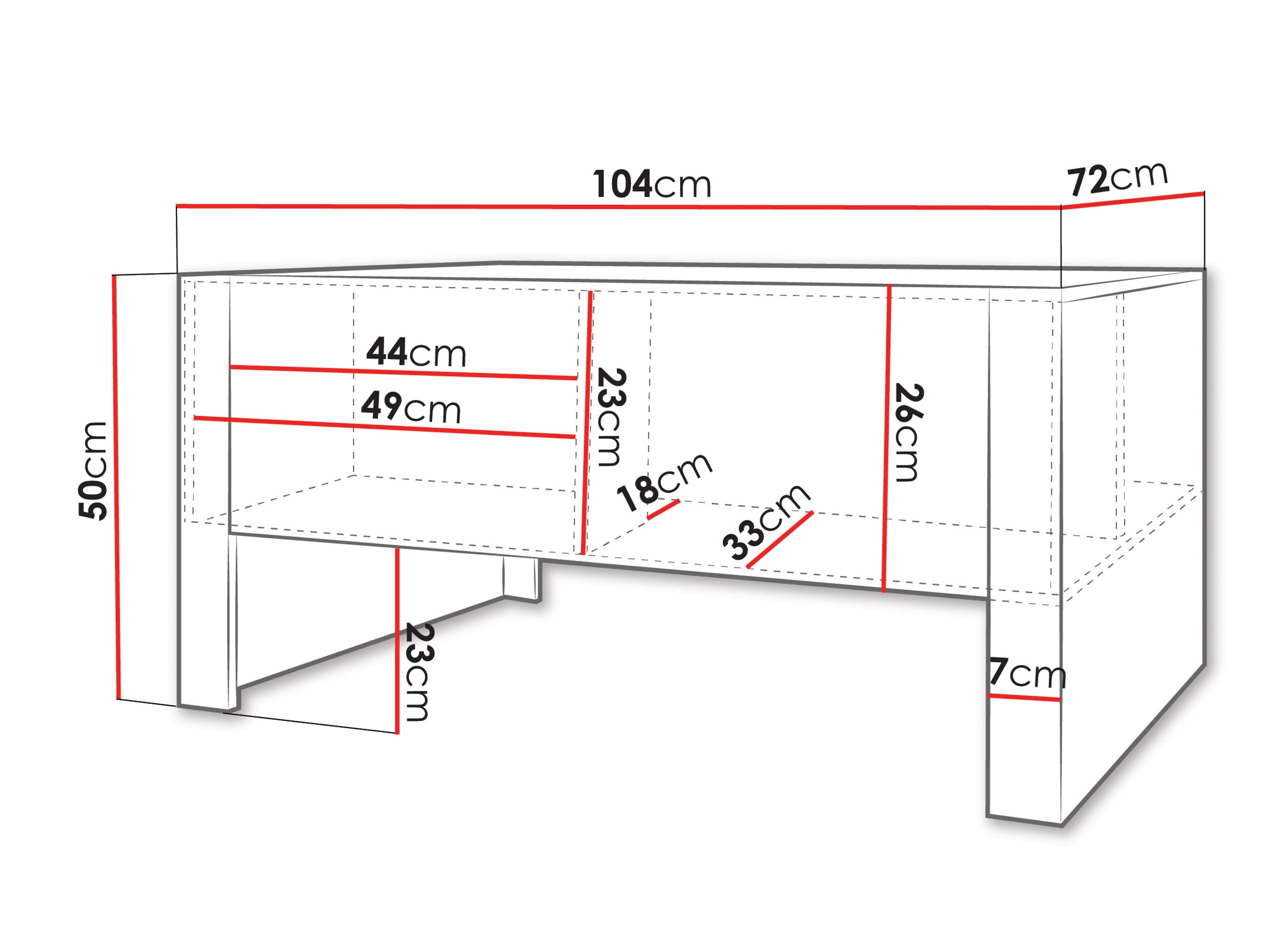 Dohányzóasztal Sorfloi 102