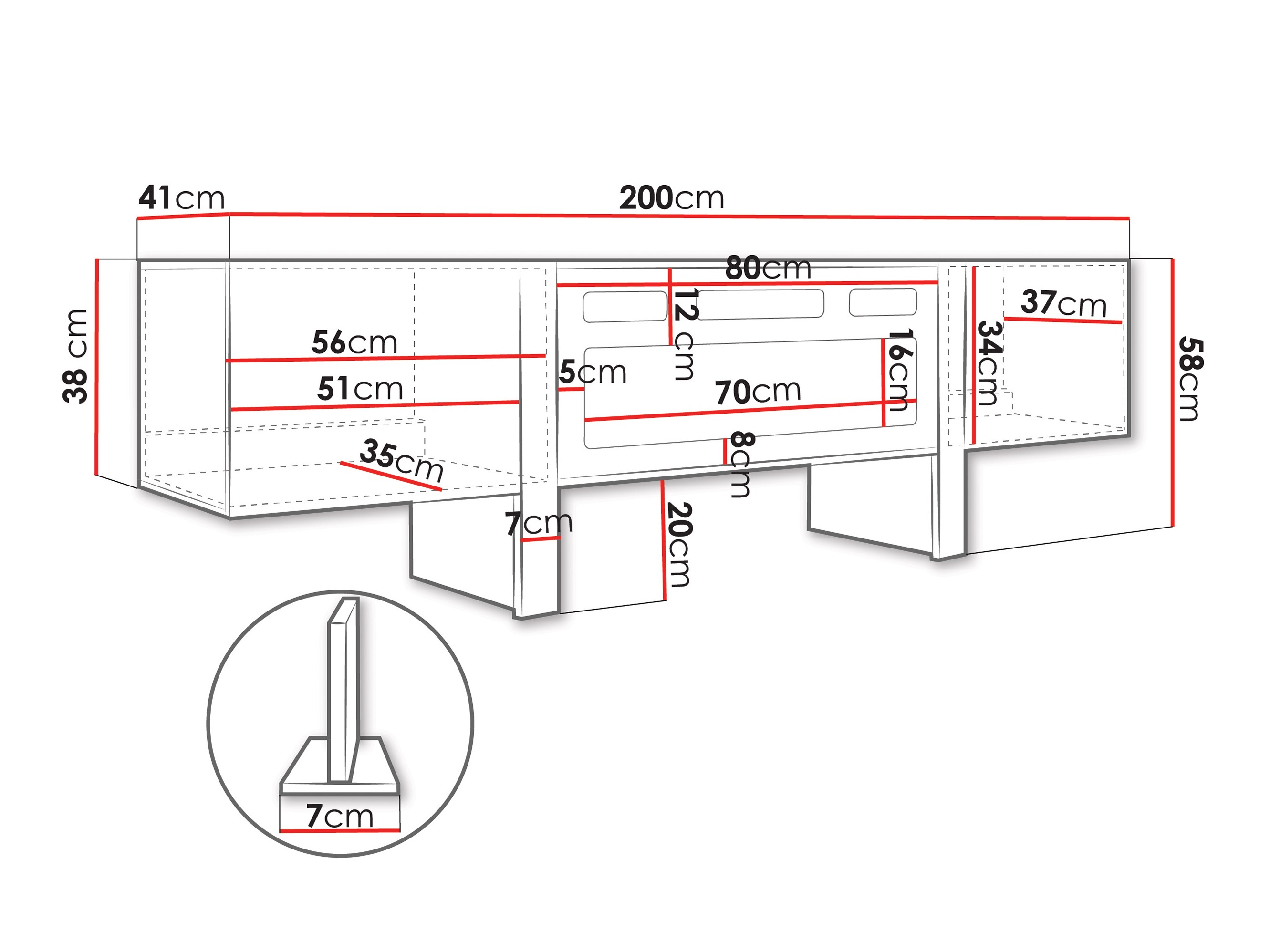 TV-állvány Sorfloi 103