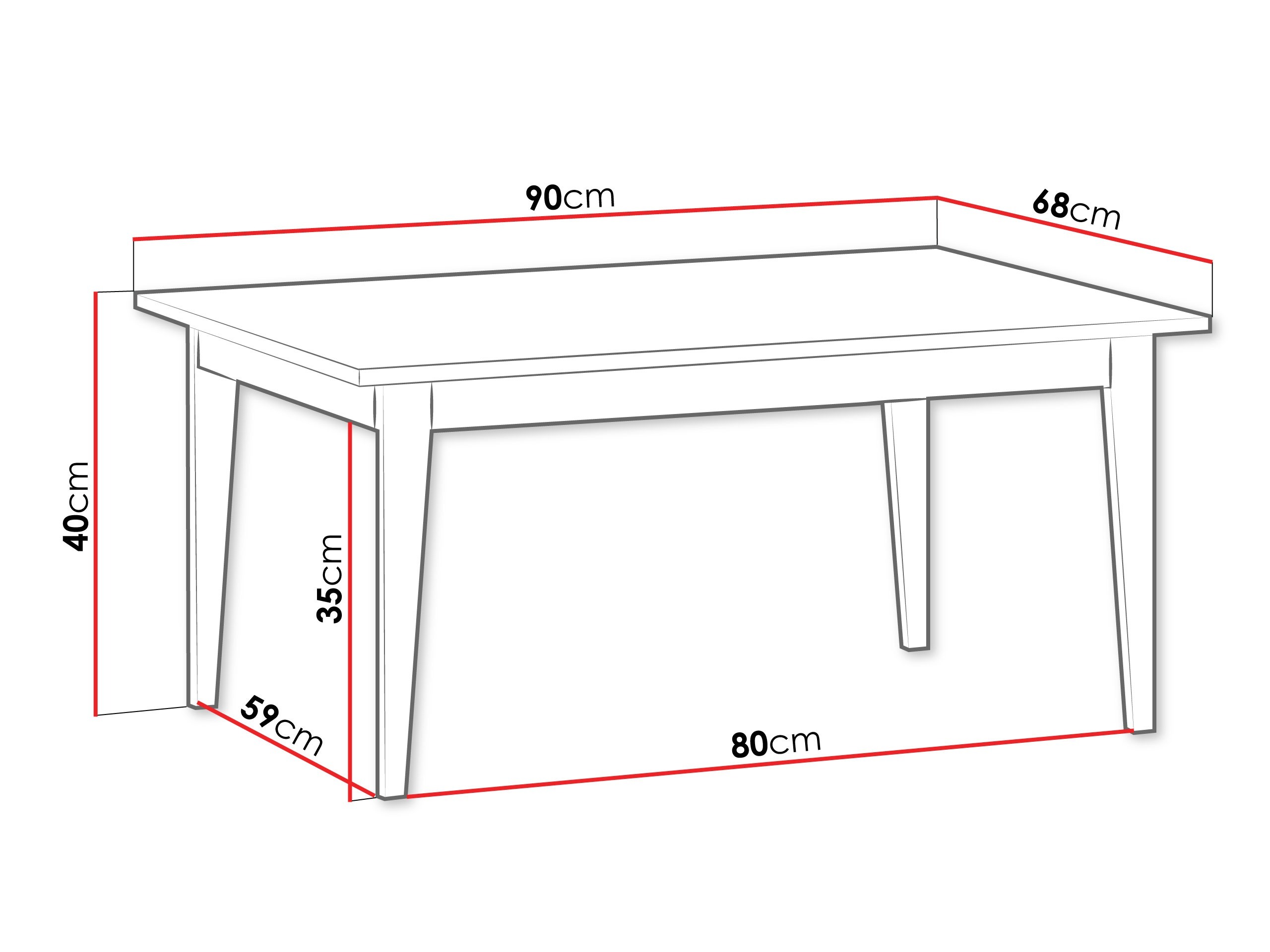 Dohányzóasztal Sonfera 111