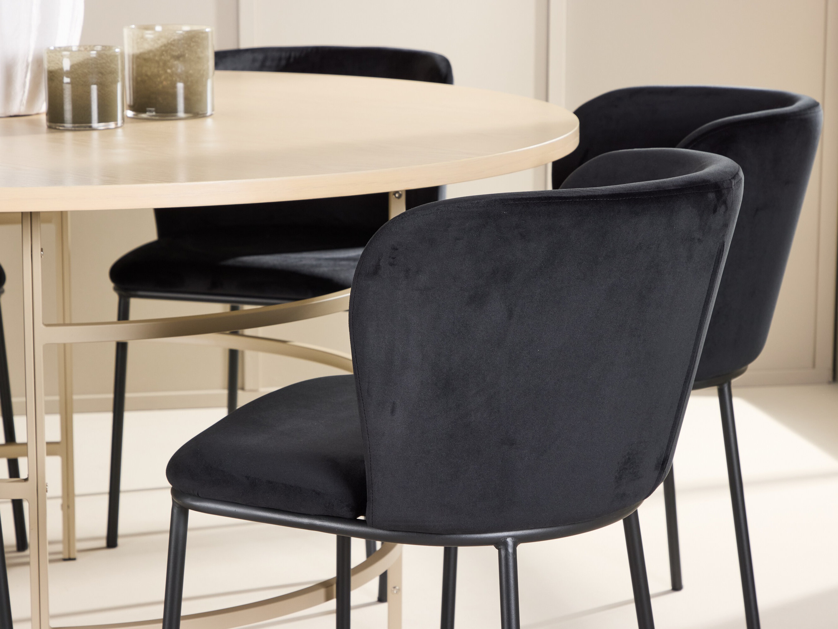 Étkezőgarnitúra Dallas 5015 (Világosbarna)