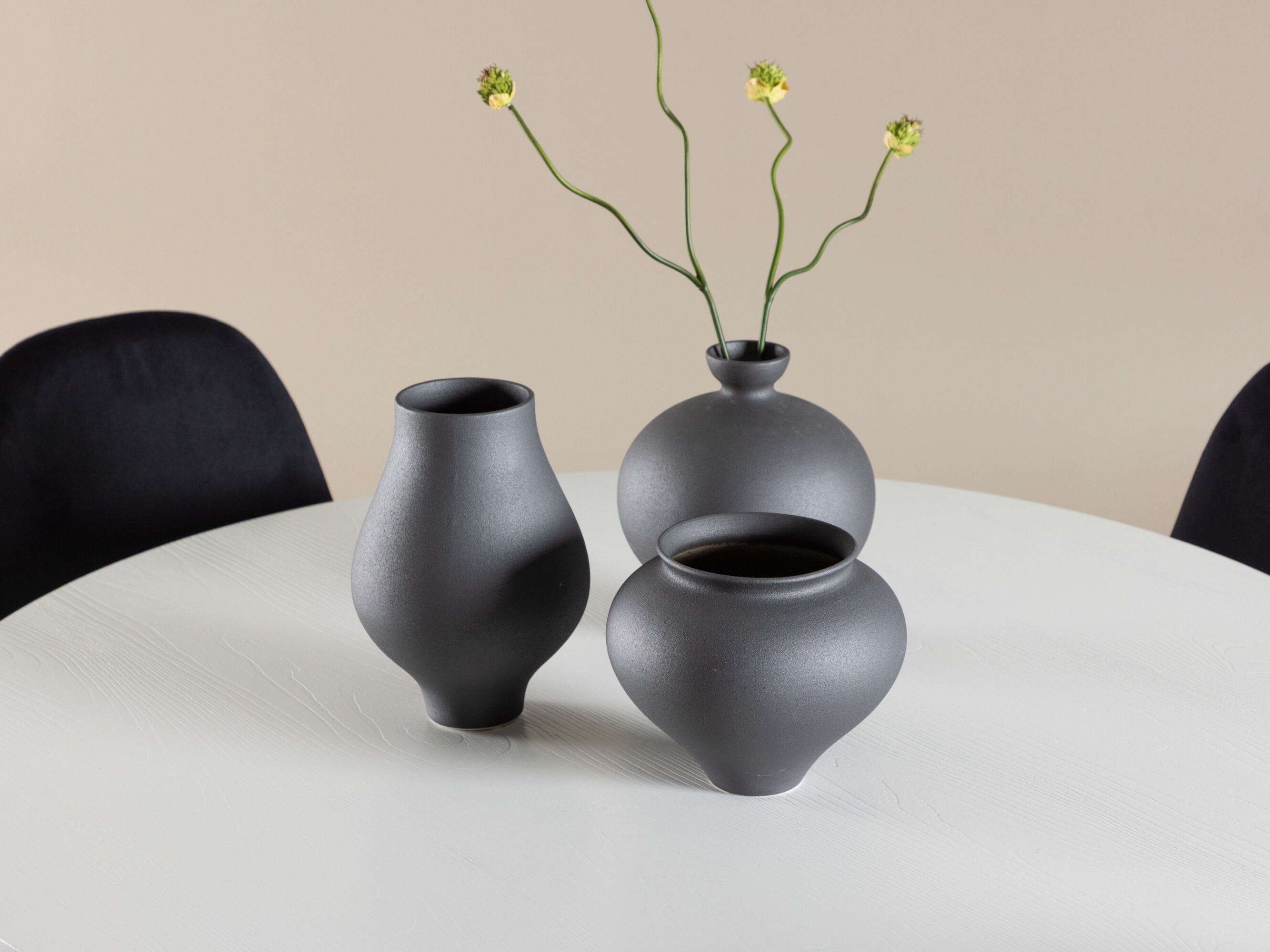 Étkezőgarnitúra Dallas 5028 (Fekete)