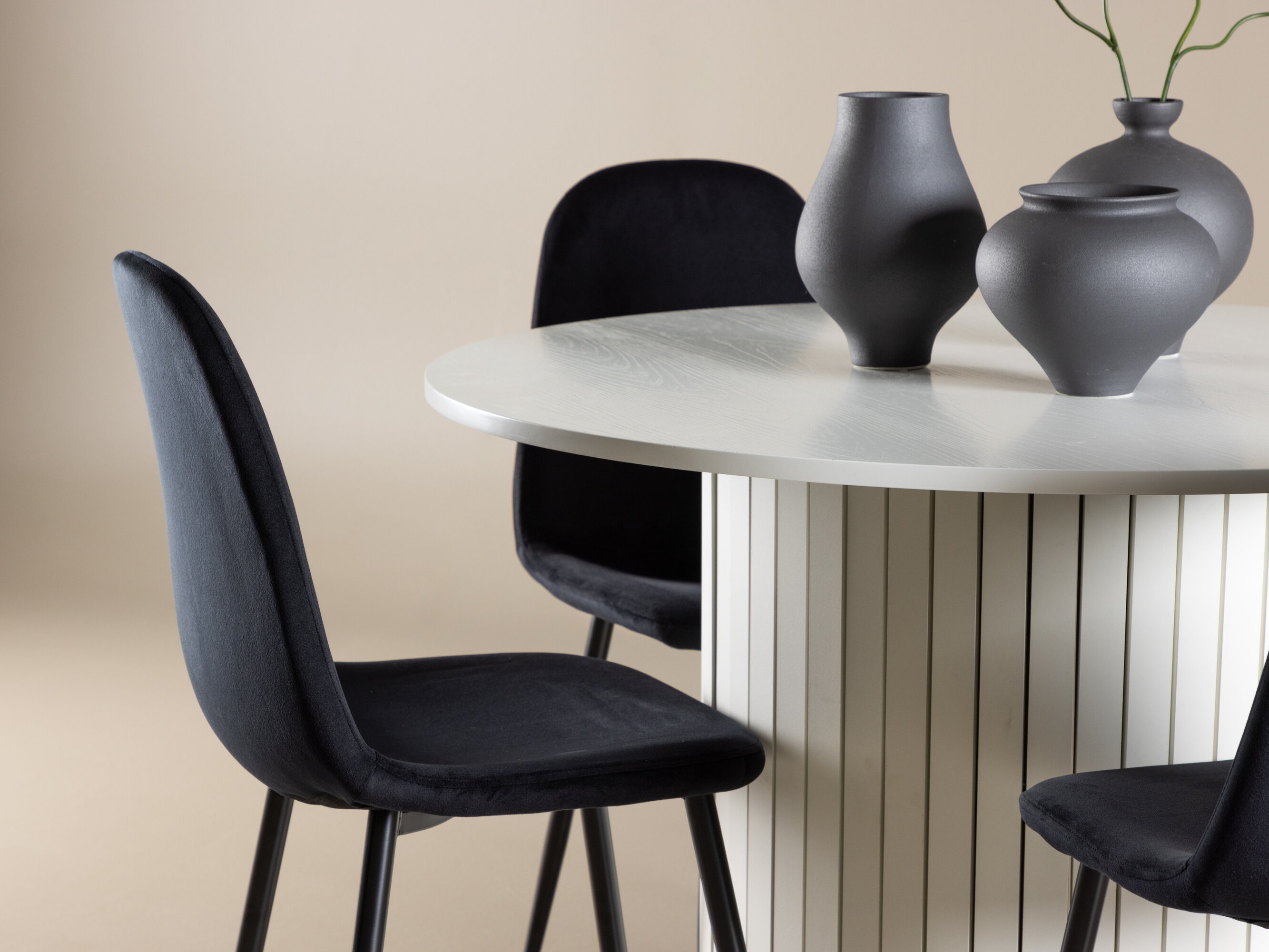 Étkezőgarnitúra Dallas 5028 (Fekete)