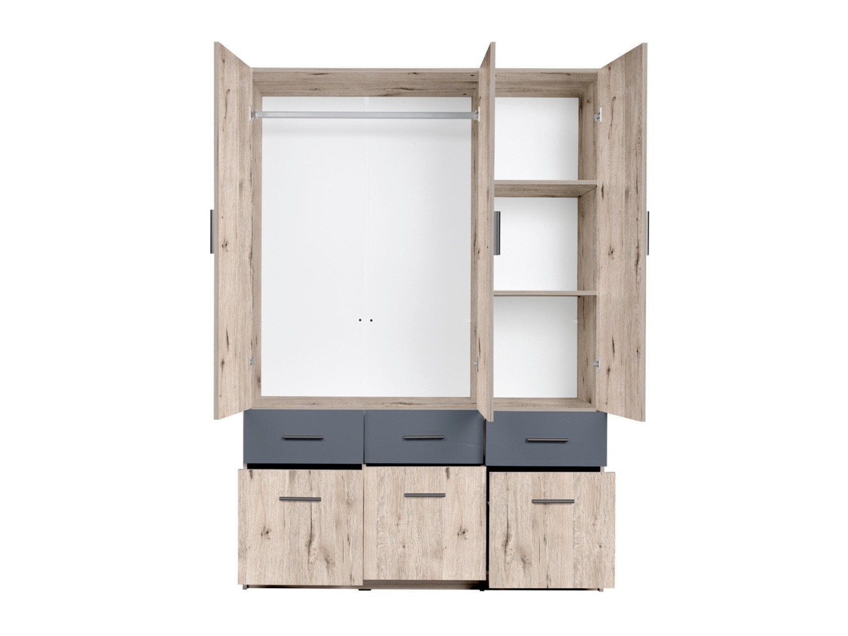 Gardróbszekrény Fioliva 103 (Wellingtoni tölgy)