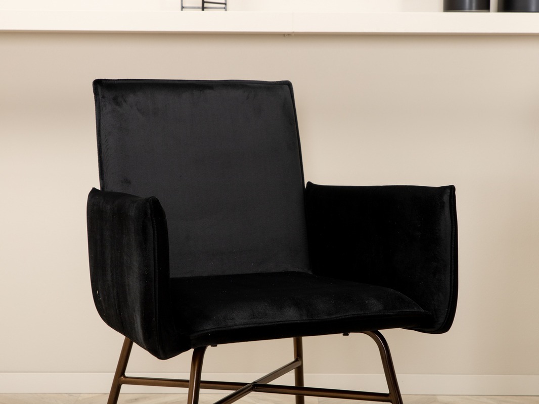 Étkezőgarnitúra Dallas 5034 (Fekete + Réz)