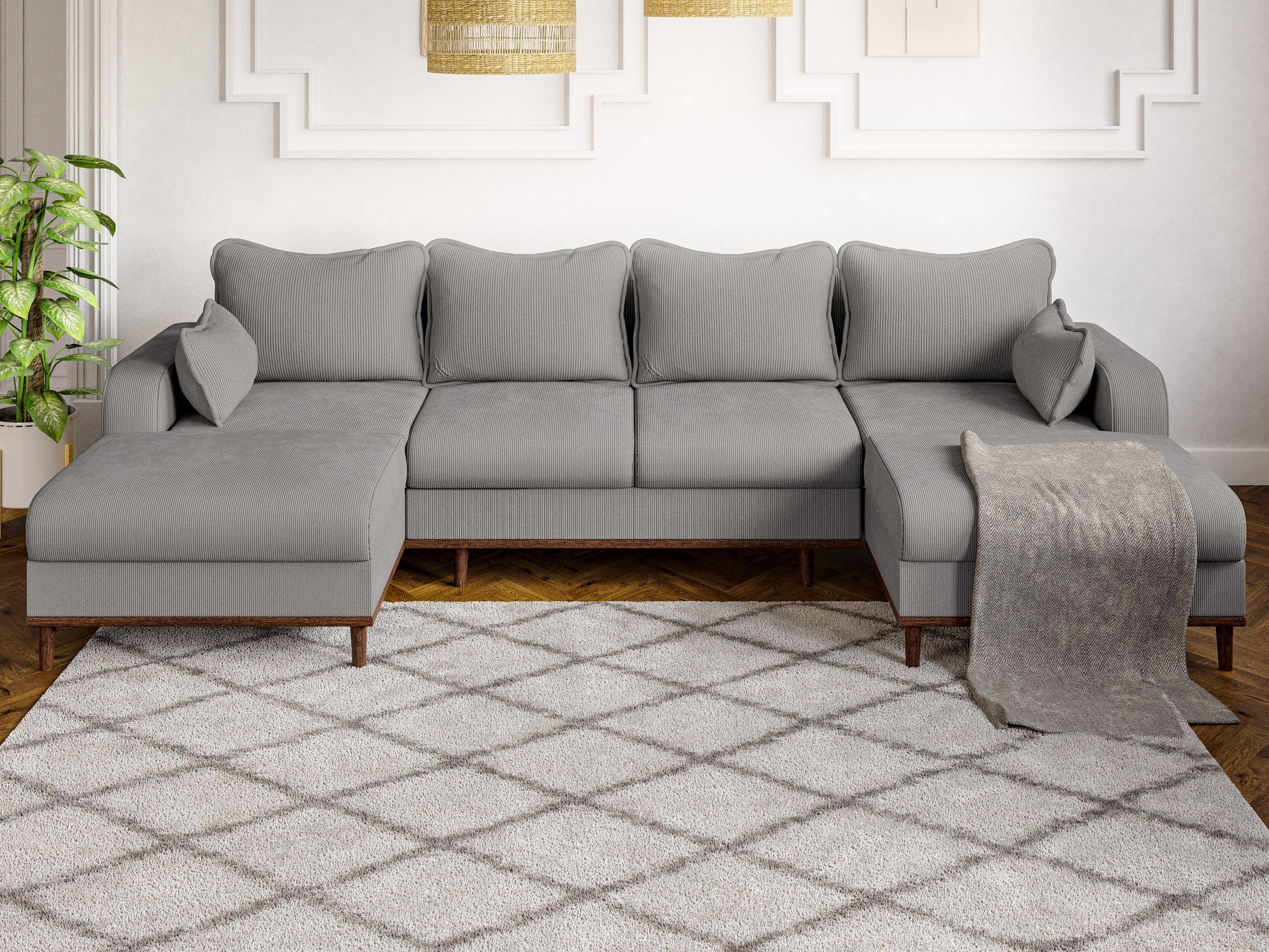 Sarokkanapé Rocklin 131 (Fjord 08)