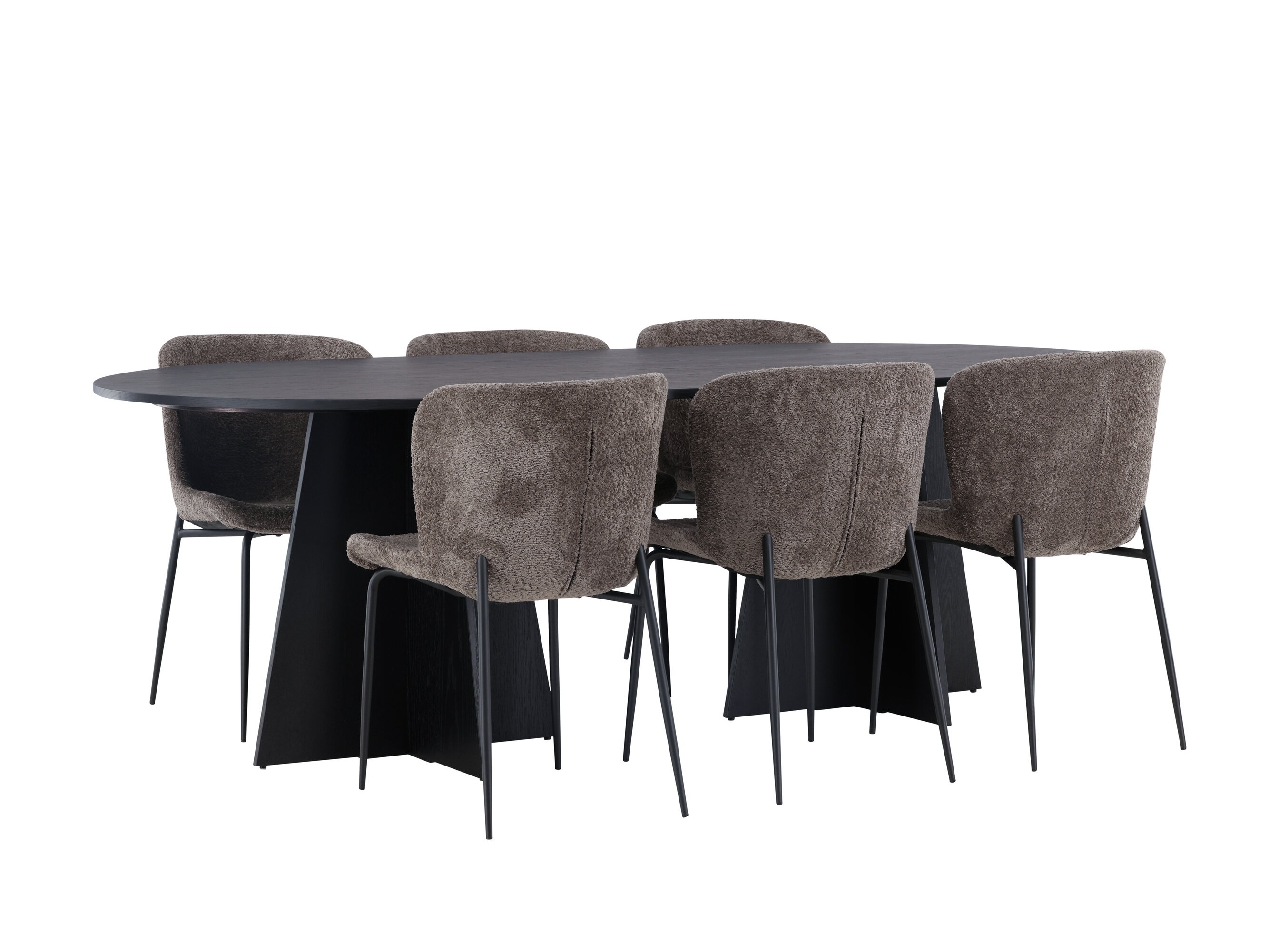 Étkezőgarnitúra Dallas 5052 (Barna)