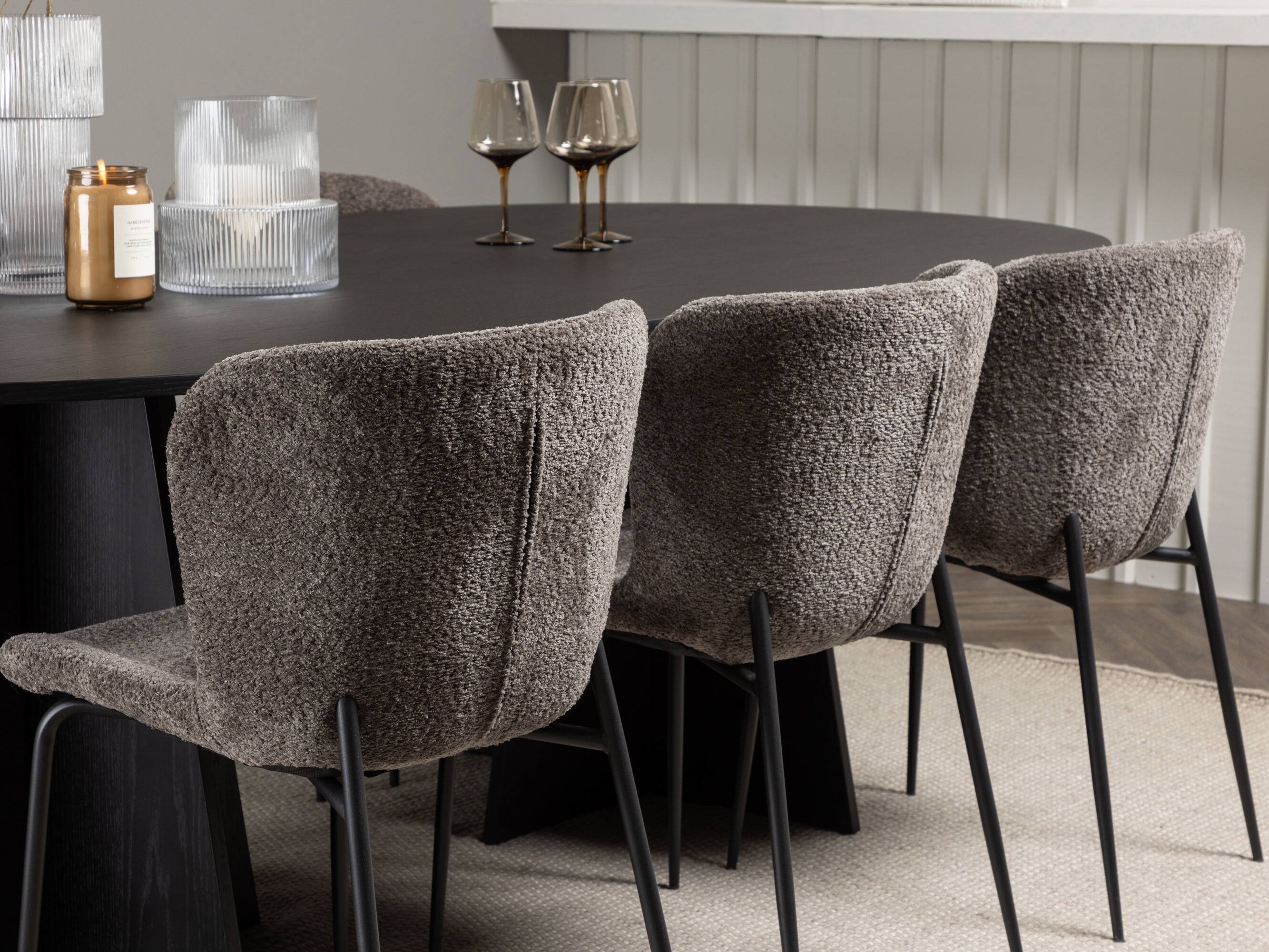 Étkezőgarnitúra Dallas 5052 (Barna)