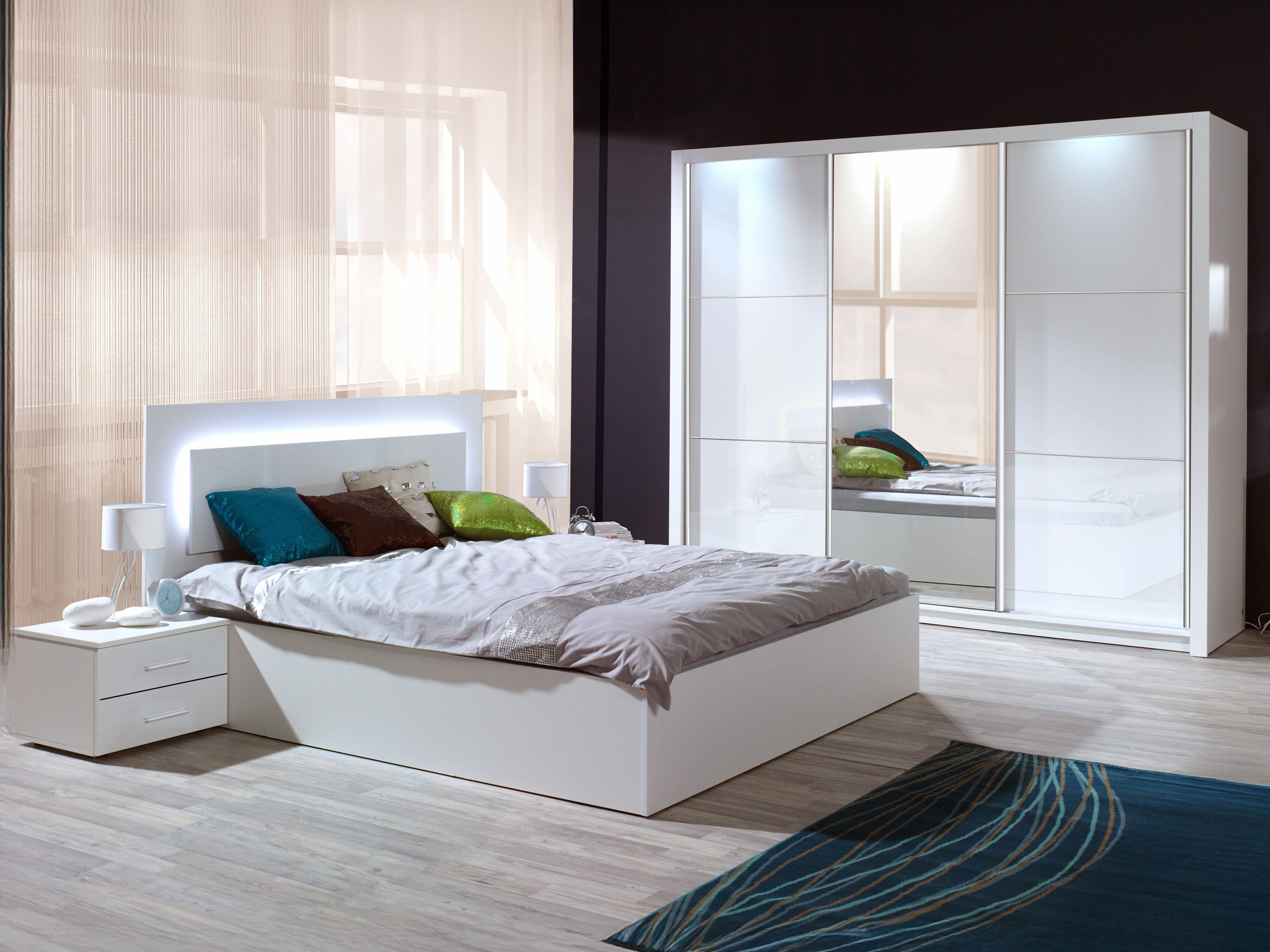 Hálószoba garnitúra Elbruvu 104 (Nem)