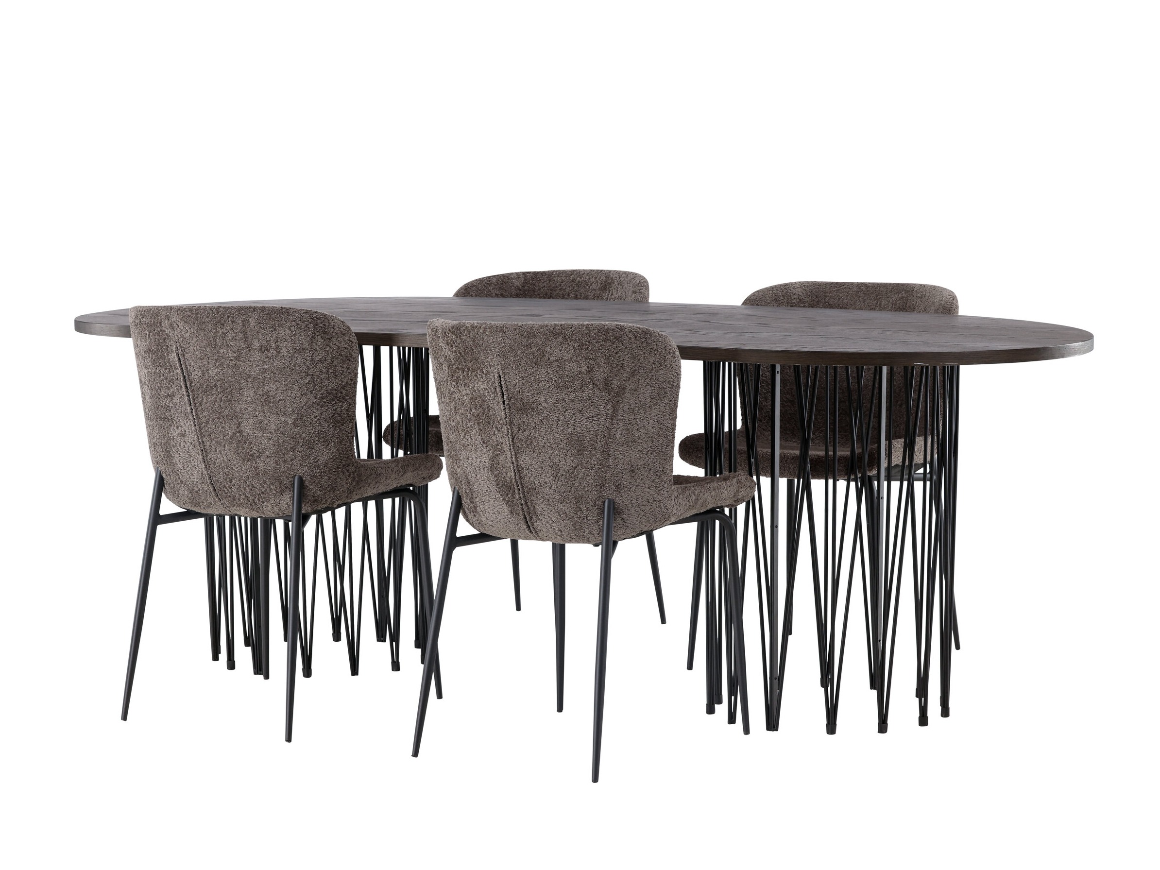 Étkezőgarnitúra Dallas 5065 (Barna)