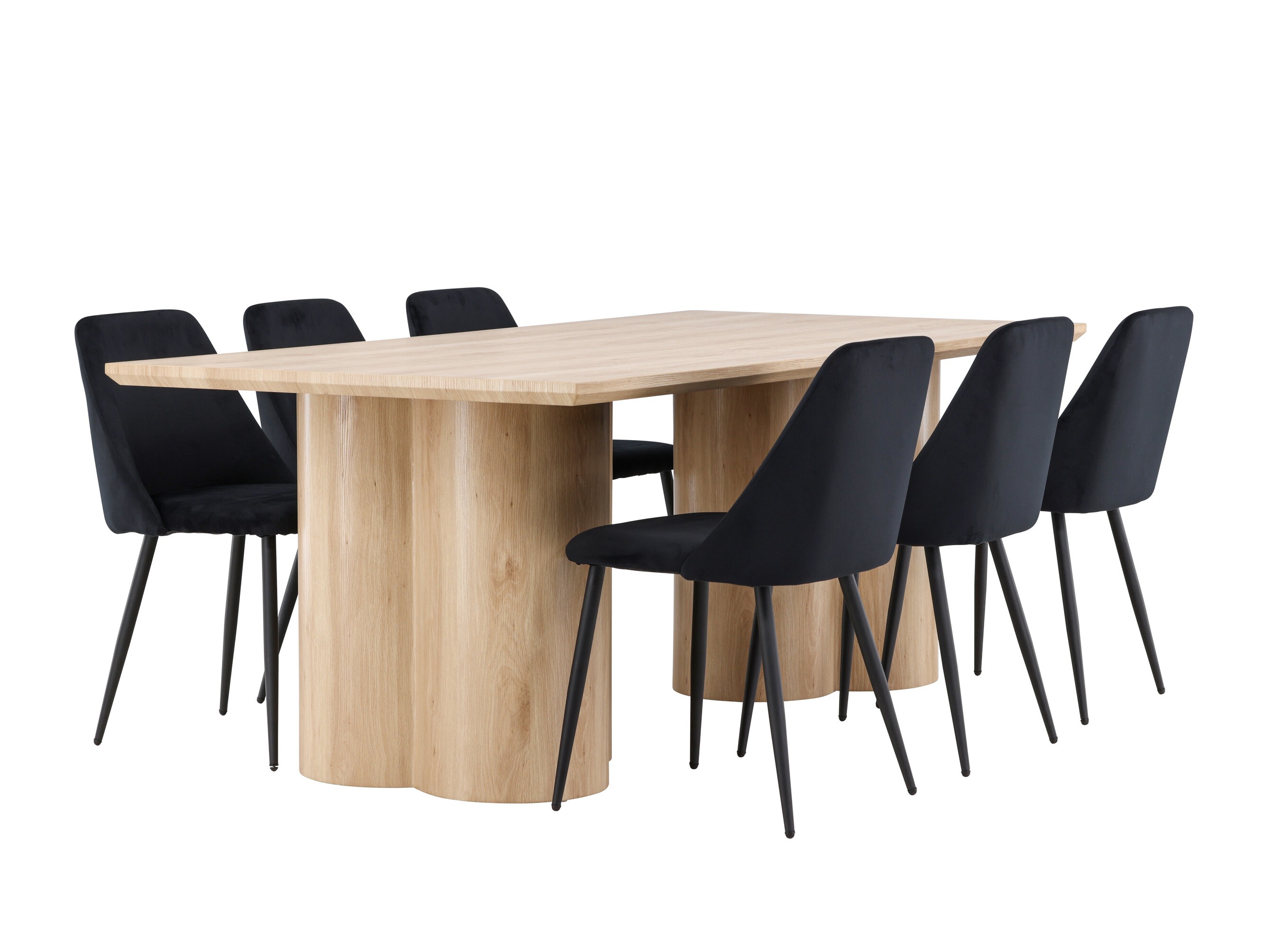 Étkezőgarnitúra Dallas 5182 (Világos fa)