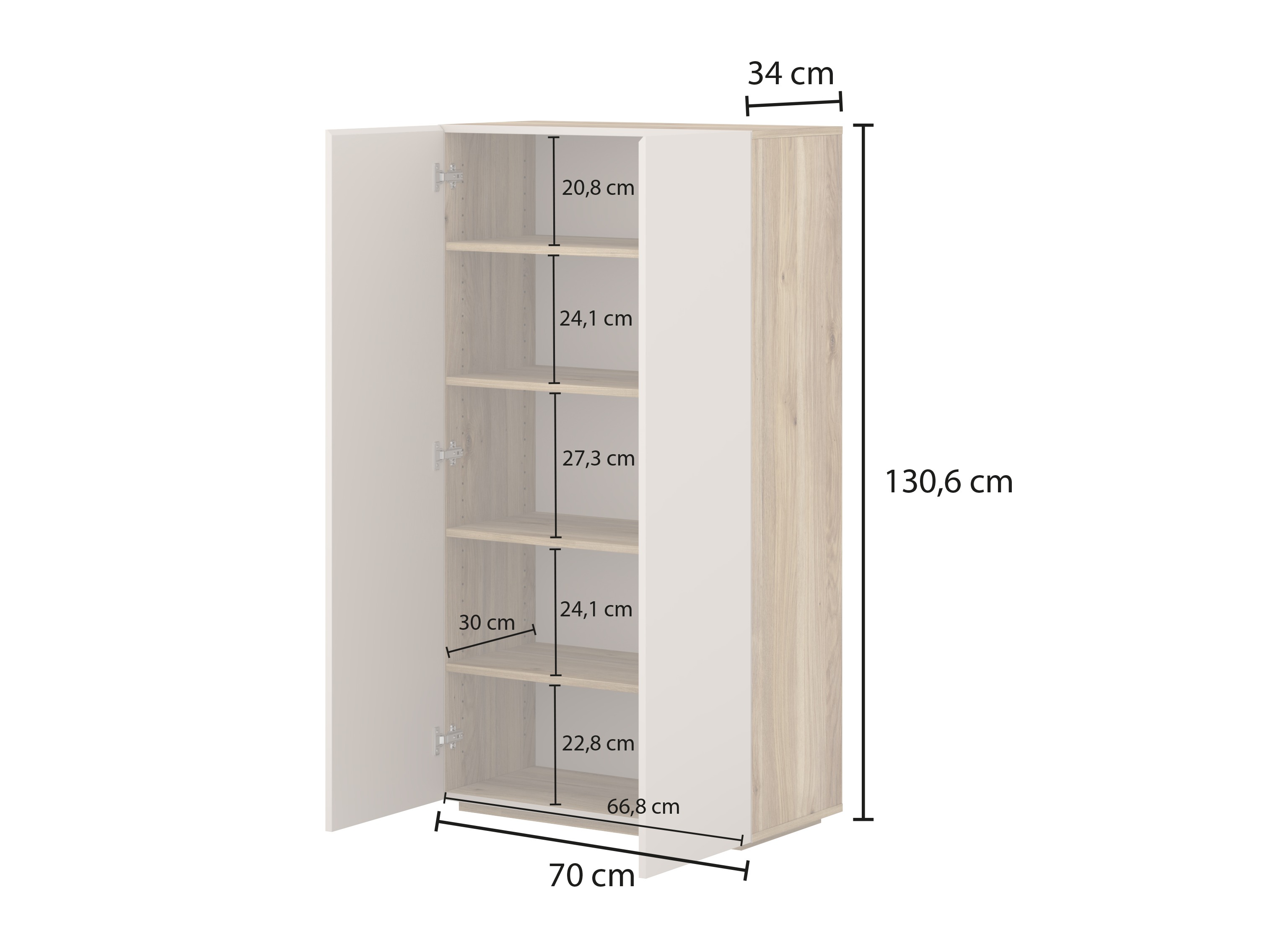 Könyvespolc Alsono 103