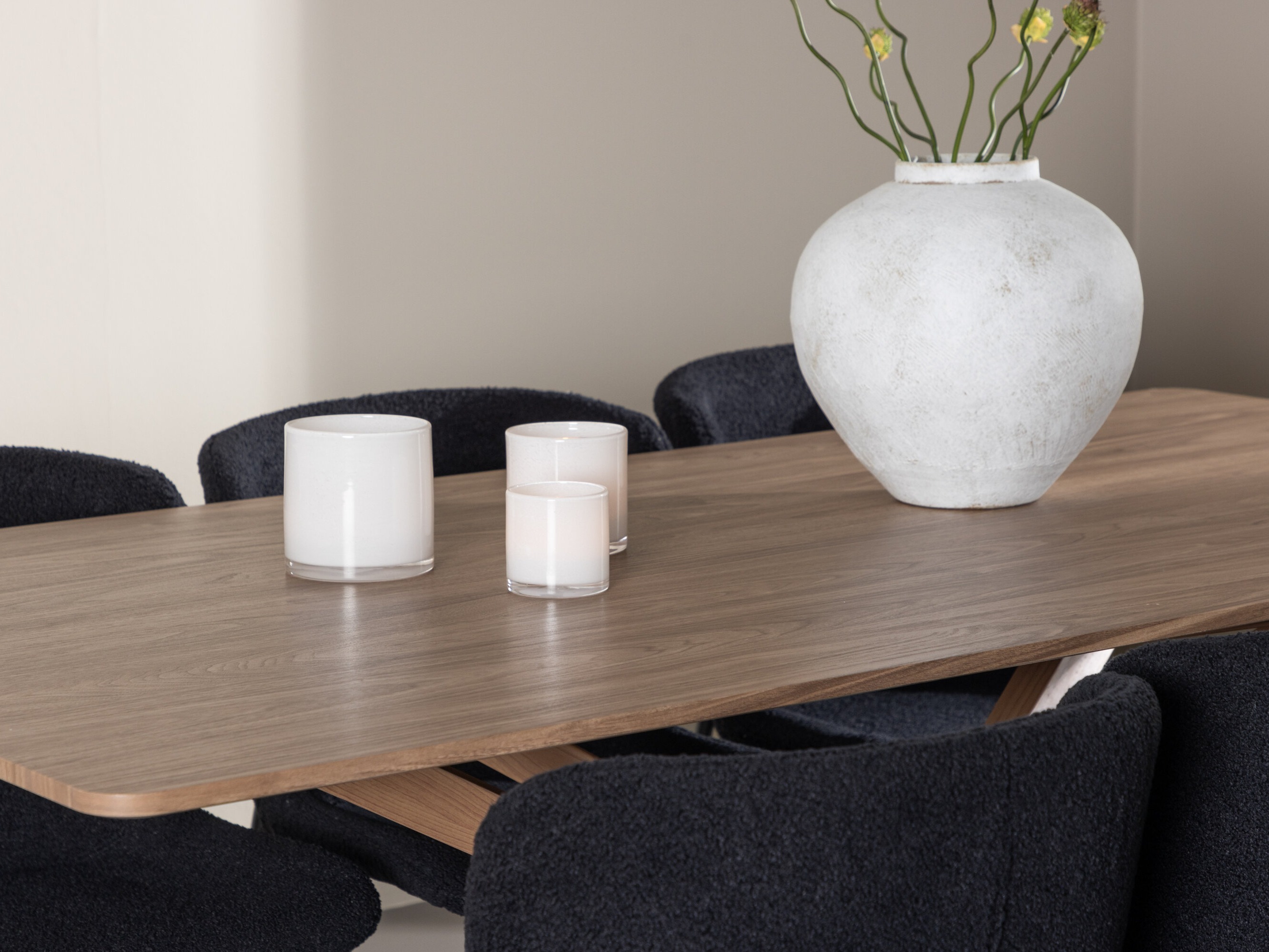 Étkezőgarnitúra Dallas 5102 (Fekete)