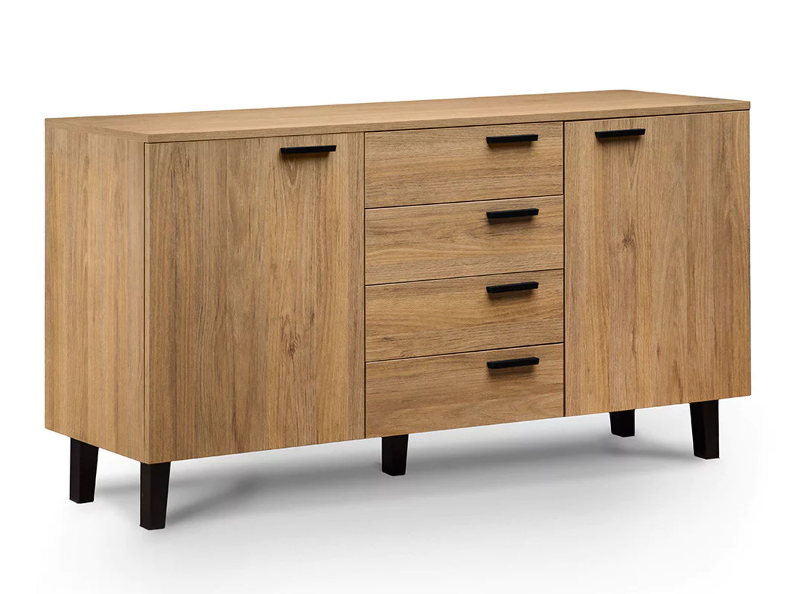 Komód Fivbeli 100 (Tölgy + Antracit)