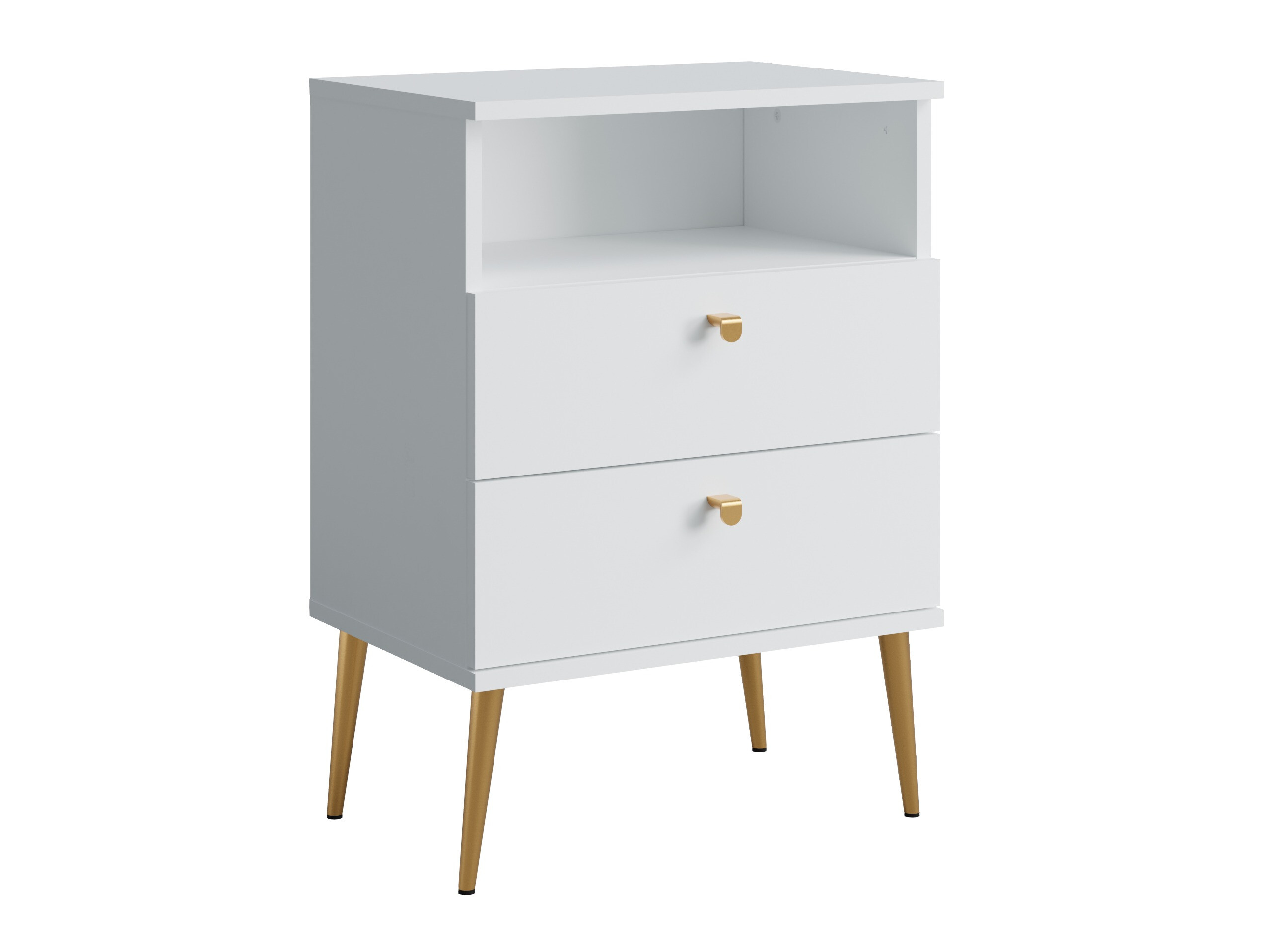 Éjjeliszekrény Baytown 184 (Fehér)