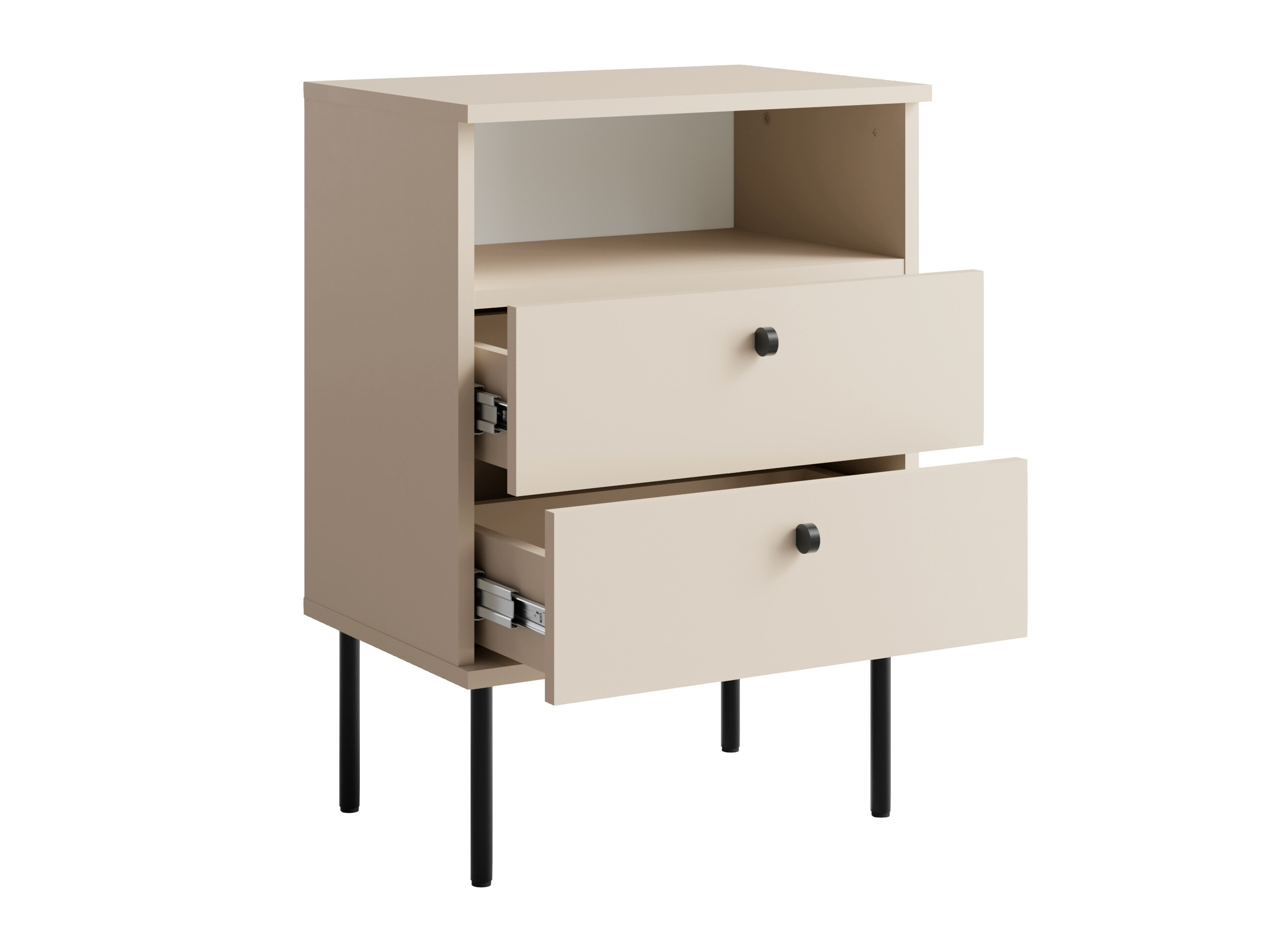 Éjjeliszekrény Baytown 185 (Bézs)