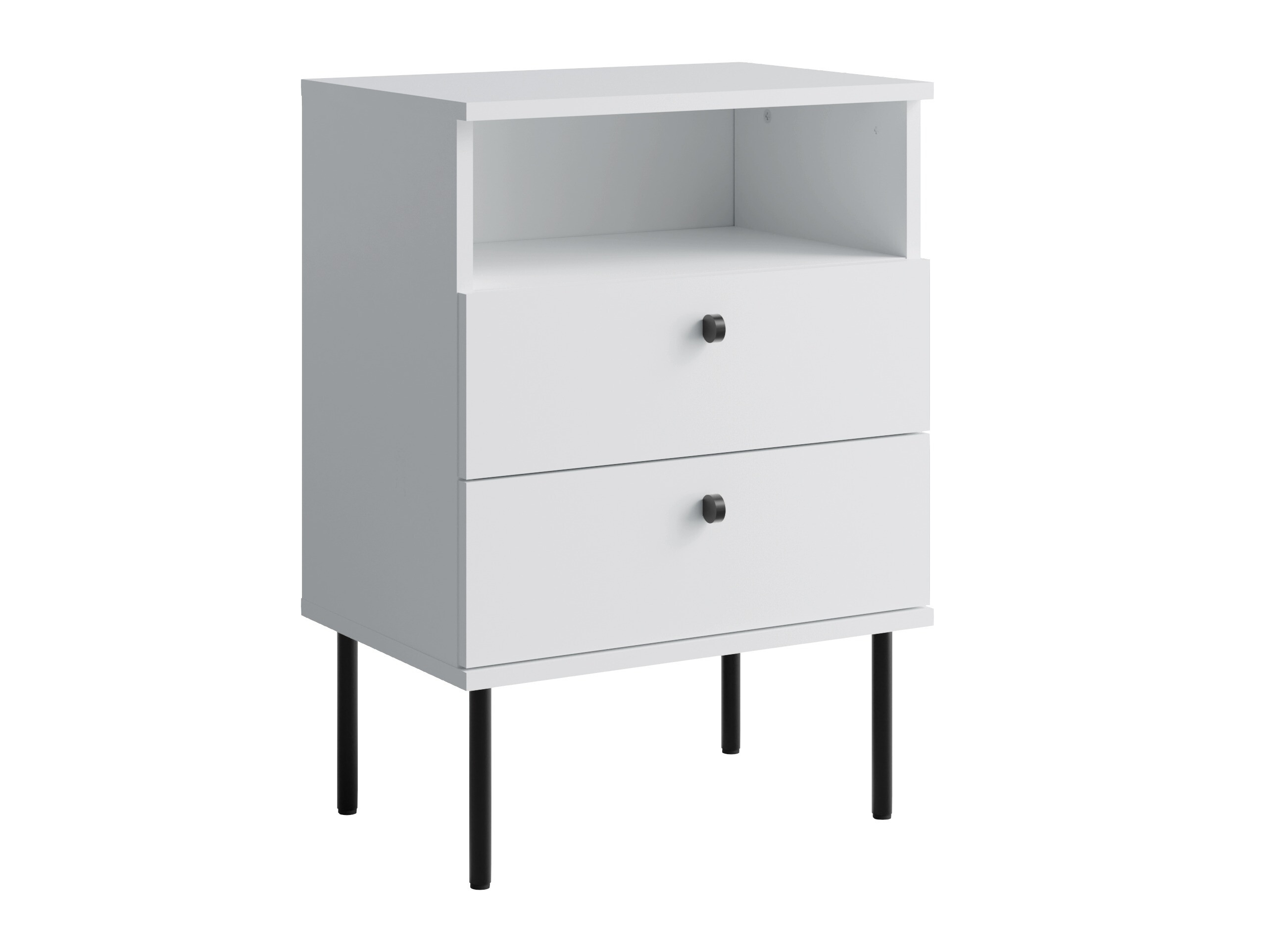 Éjjeliszekrény Baytown 185 (Fehér)