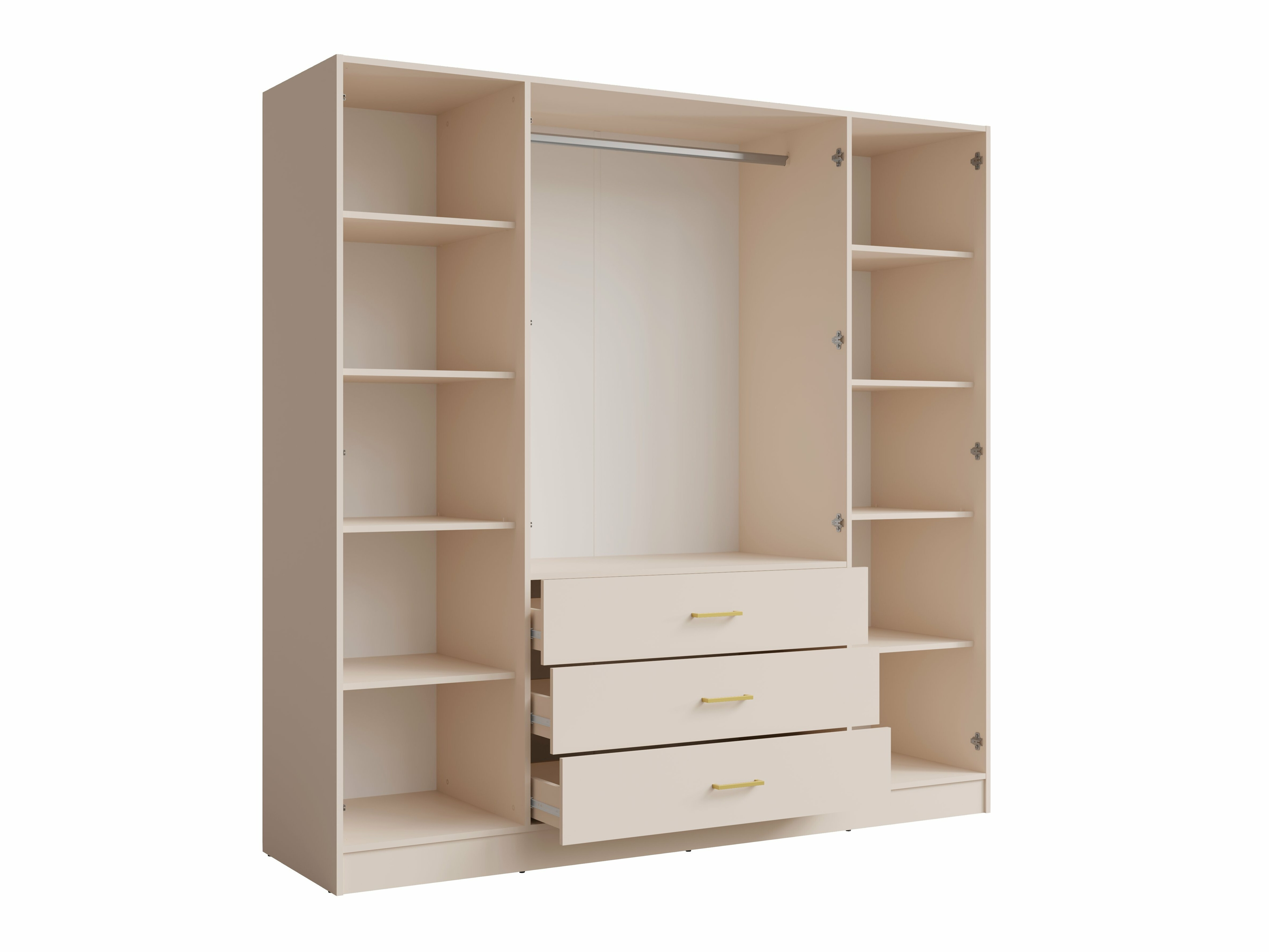Gardróbszekrény Baytown 188 (Bézs)