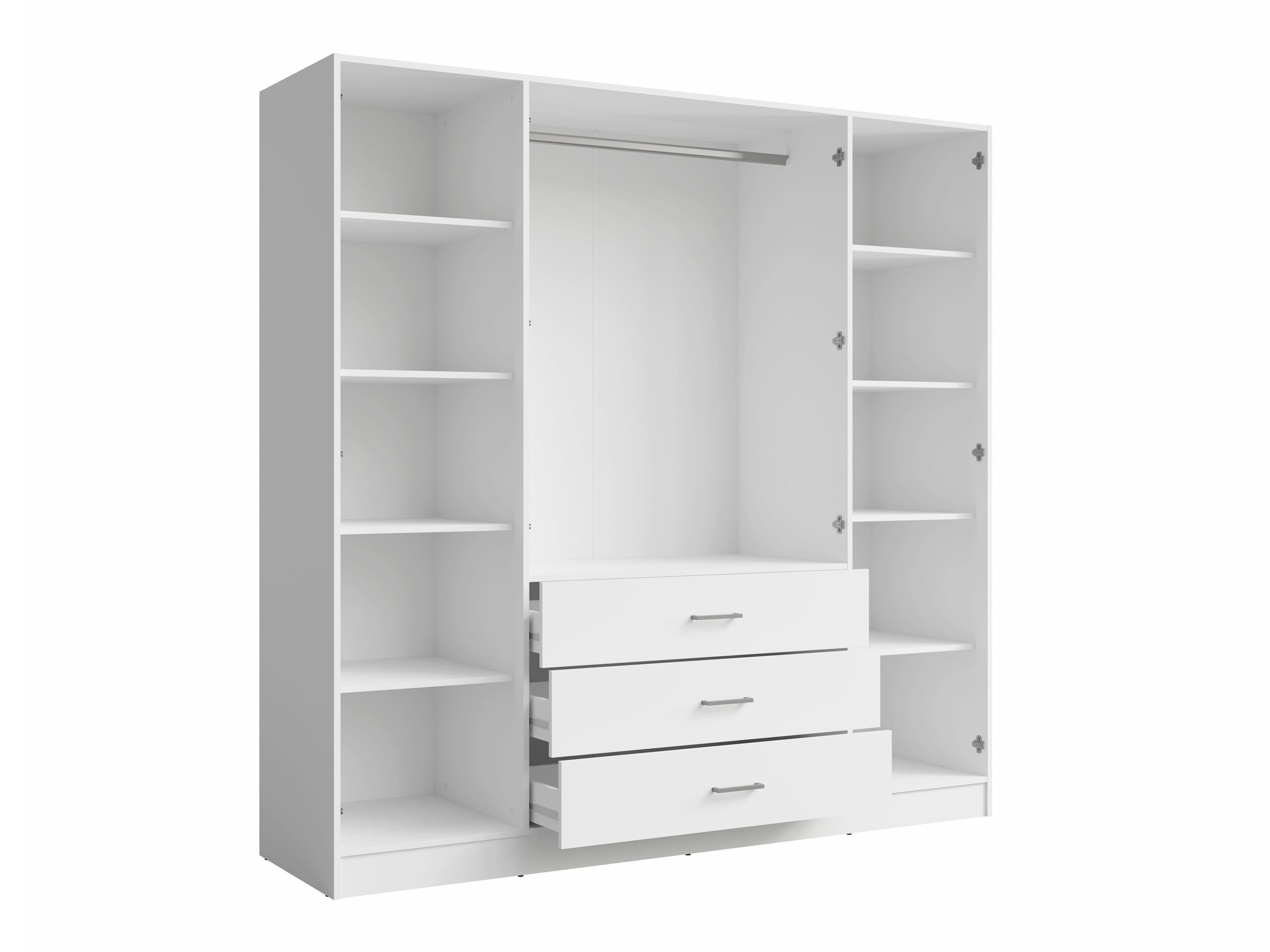 Gardróbszekrény Baytown 188 (Fehér)