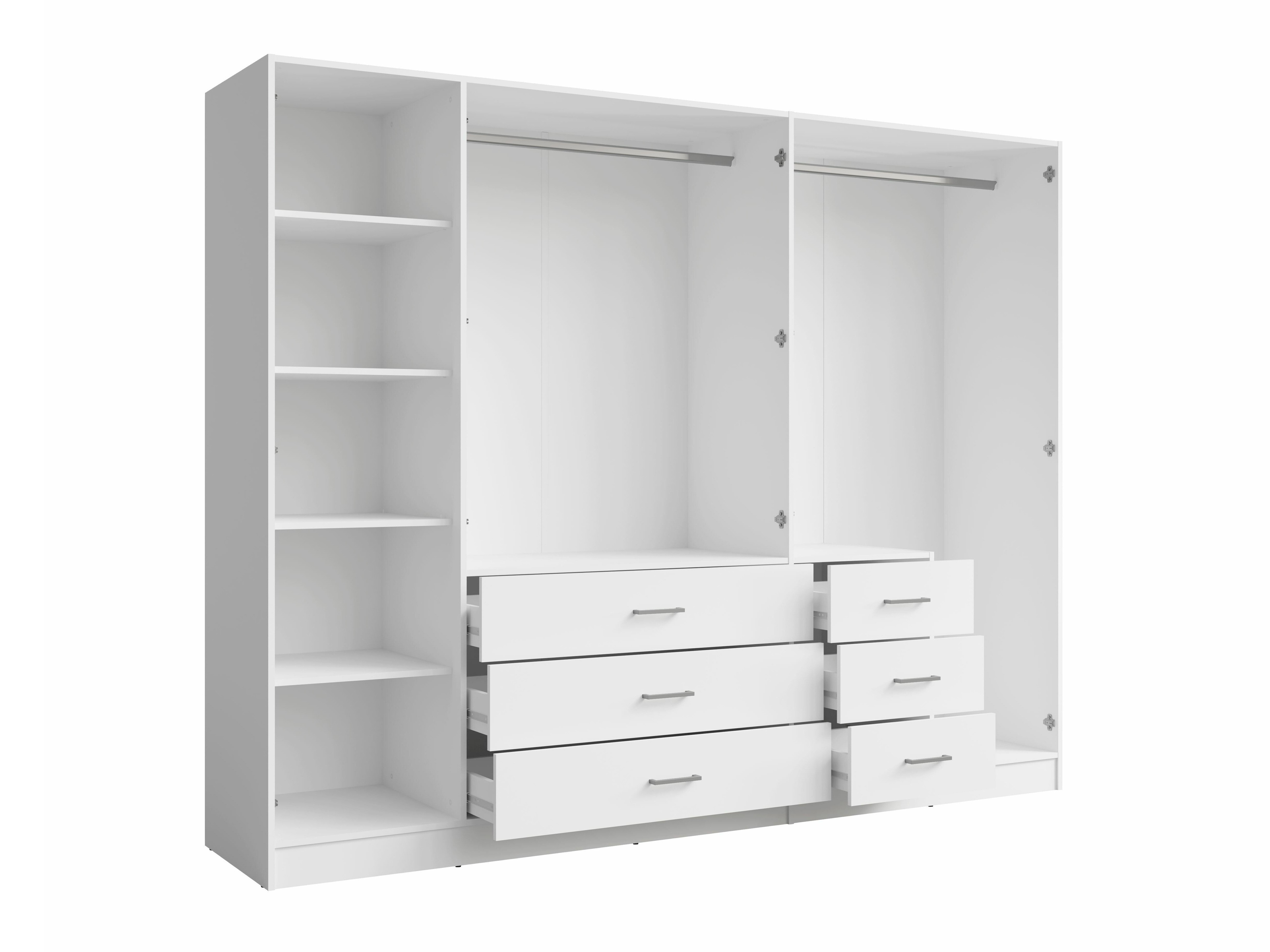 Gardróbszekrény Baytown 189 (Fehér)