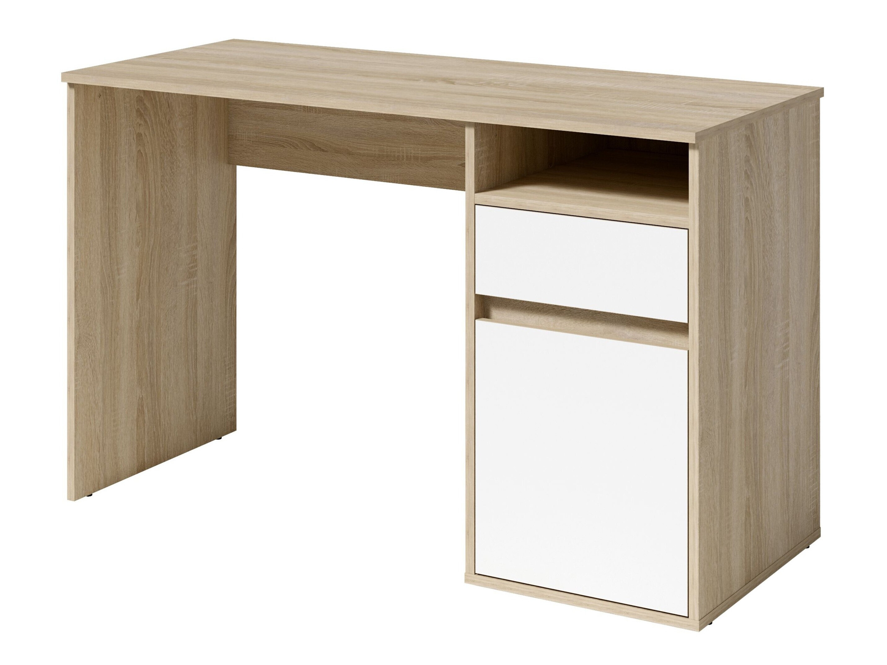 Íróasztal Baytown 190 (Fehér + Sonoma tölgy)