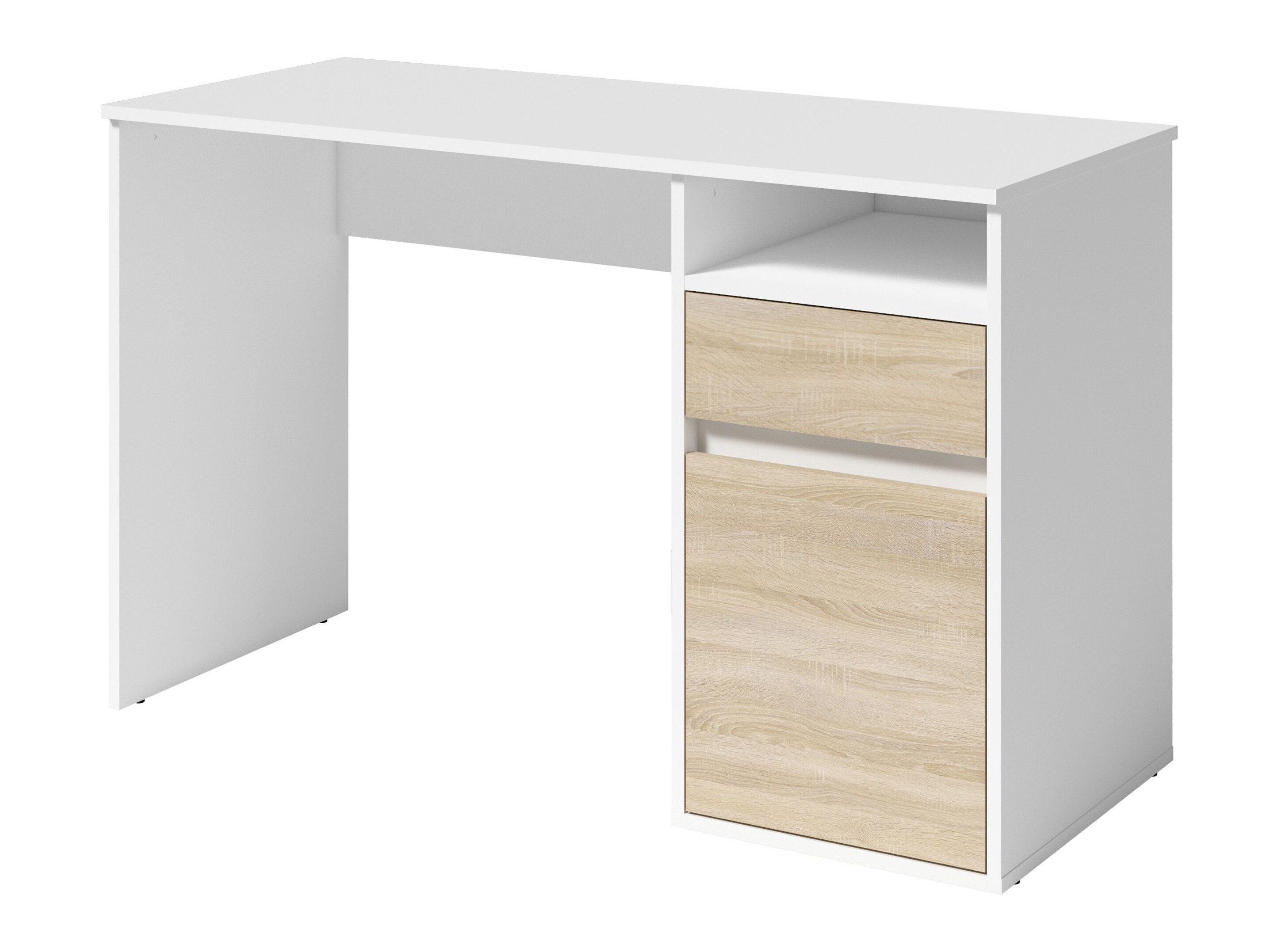 Íróasztal Baytown 190 (Fehér + Sonoma tölgy)