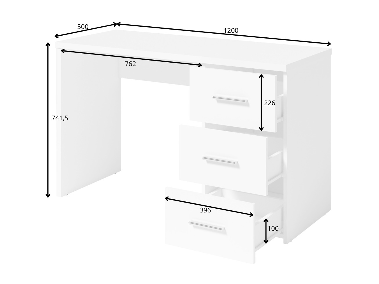 Íróasztal Baytown 196