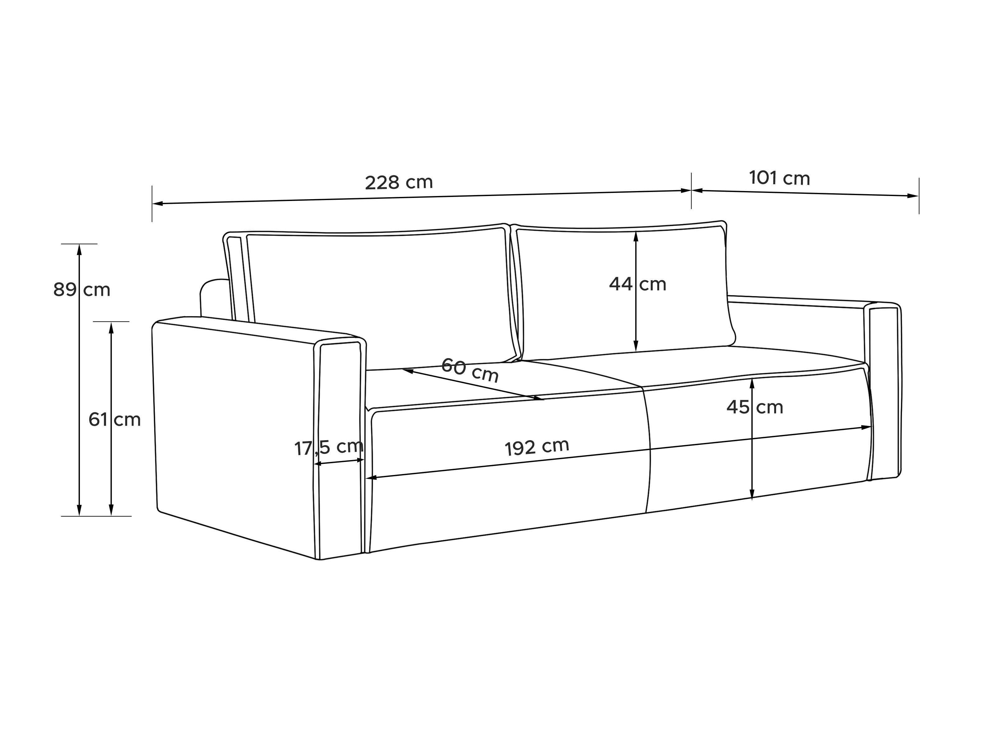 Kanapéágy Domferi 101 (Poso 135)