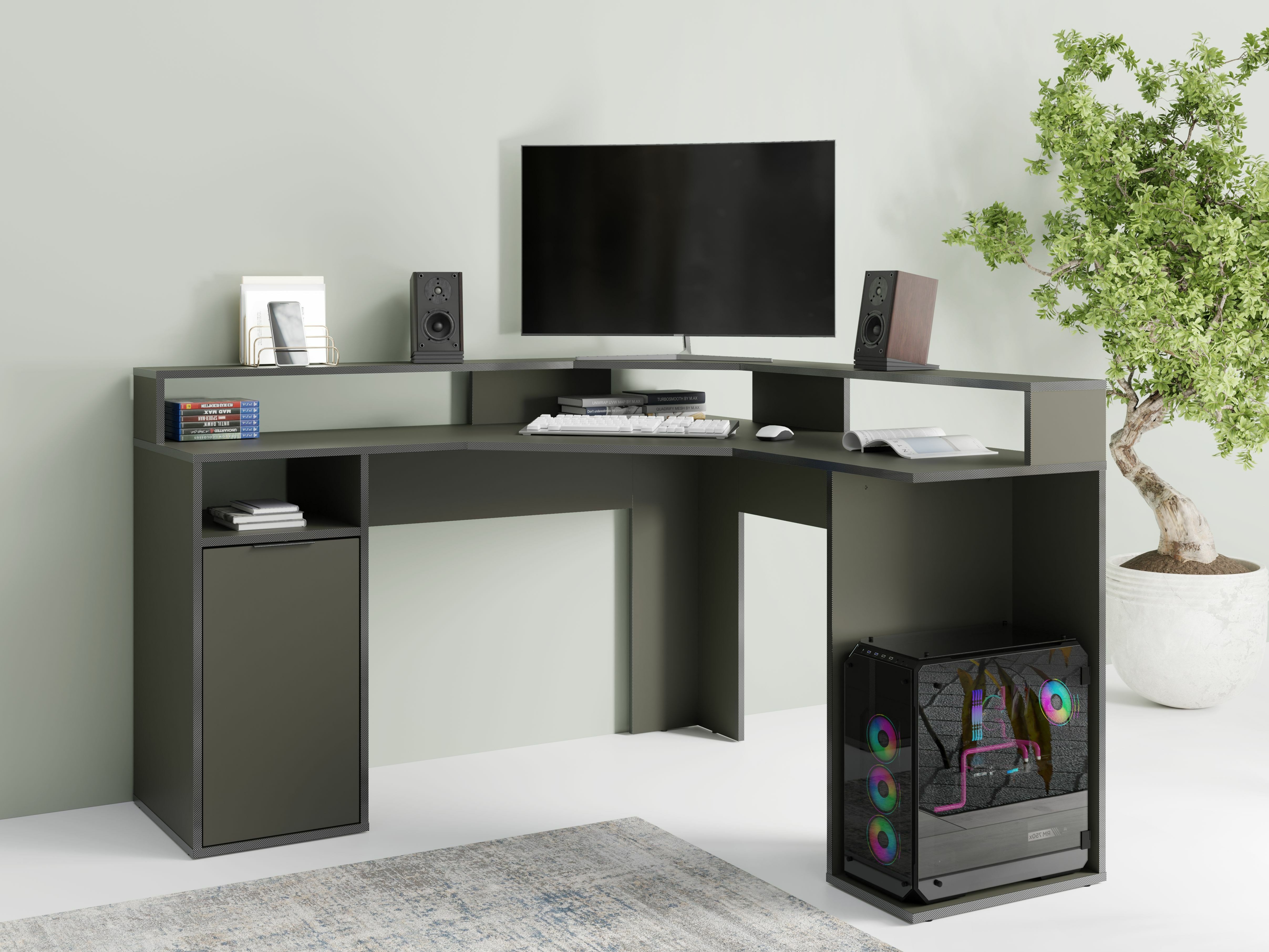 Sarok íróasztal Baytown 195