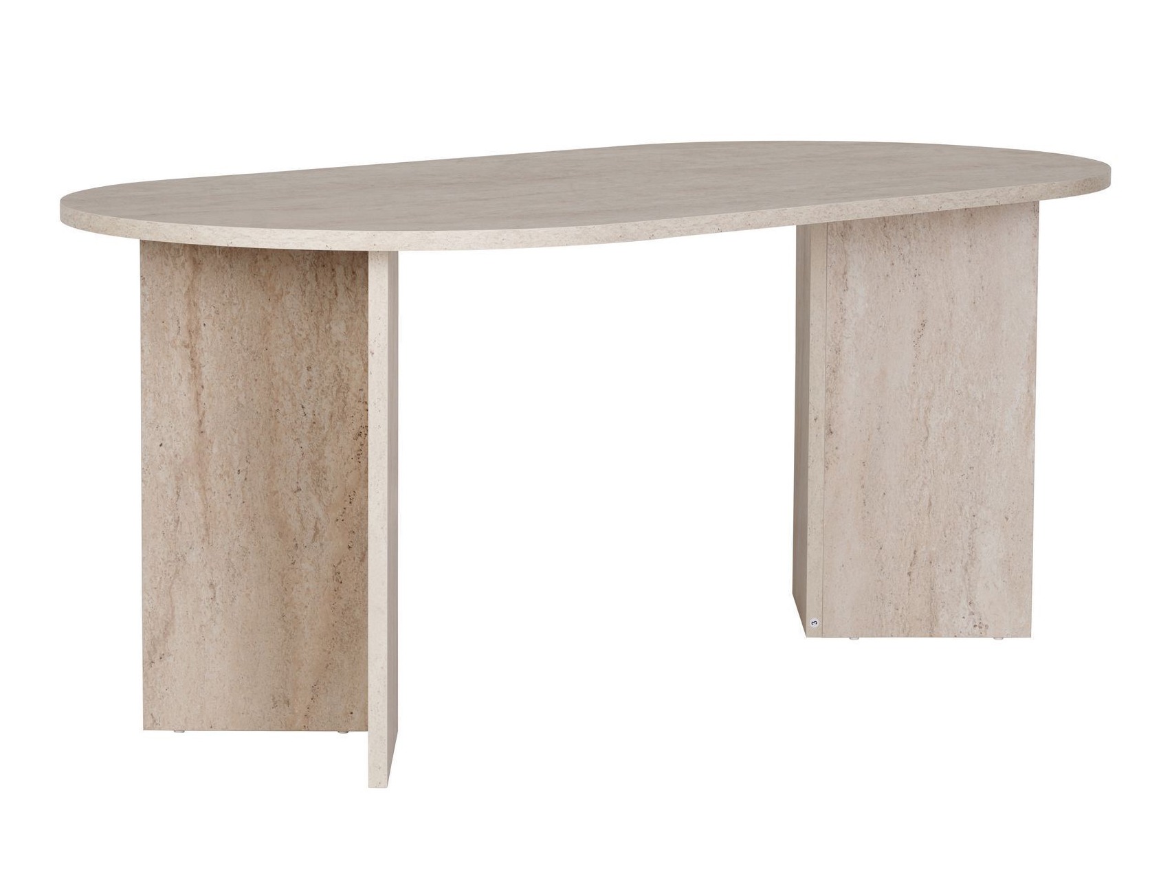 Asztal Novato 131 (Könnyű travertin)