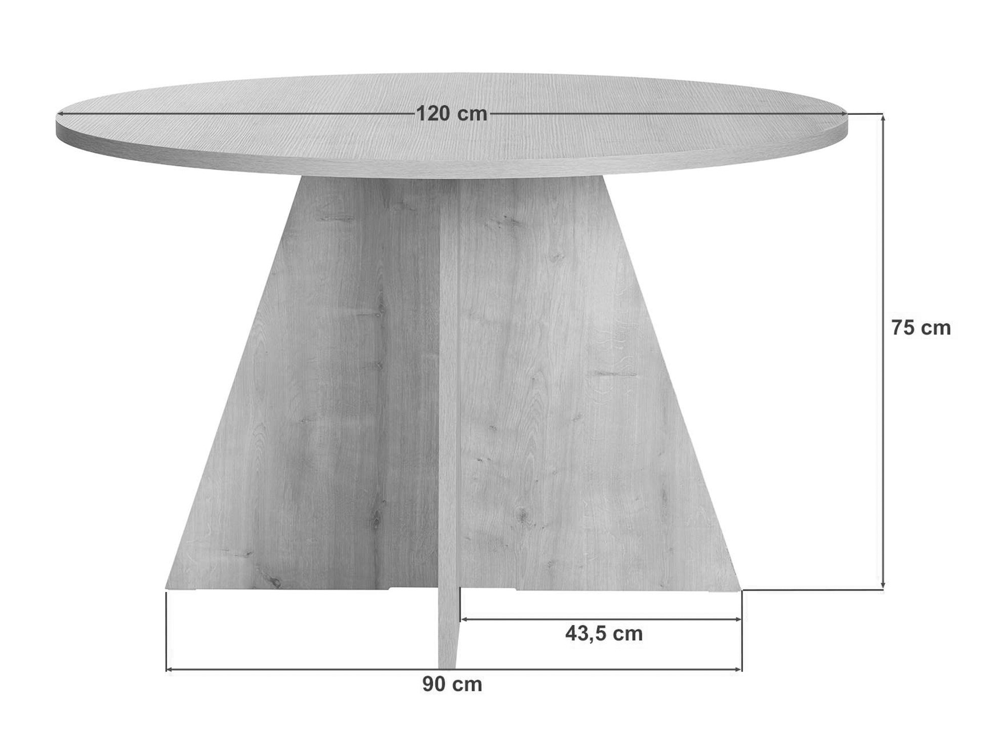 Asztal Novato 134 (Fenyő)