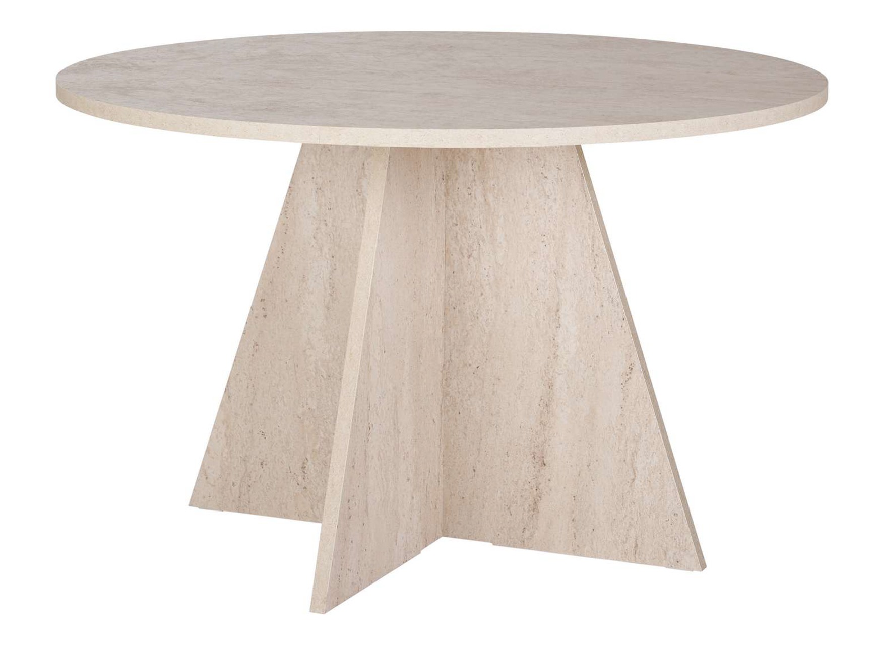 Asztal Novato 134 (Könnyű travertin)