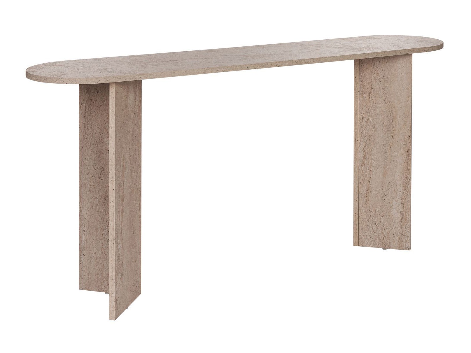 Konzolasztal Novato 133 (Könnyű travertin)