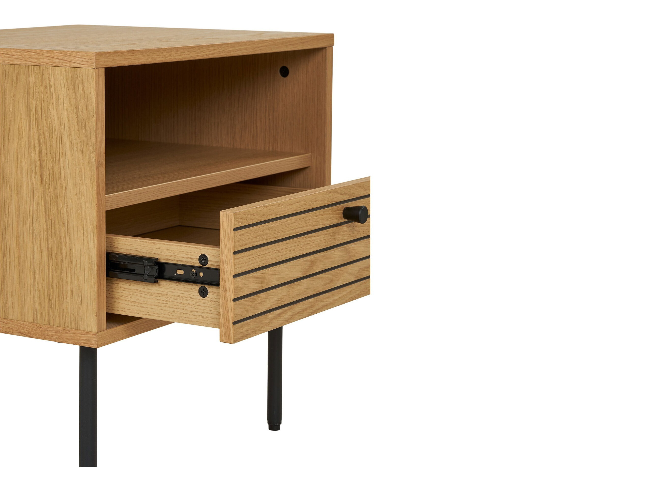 Éjjeliszekrény Brea 100 (Tölgy)