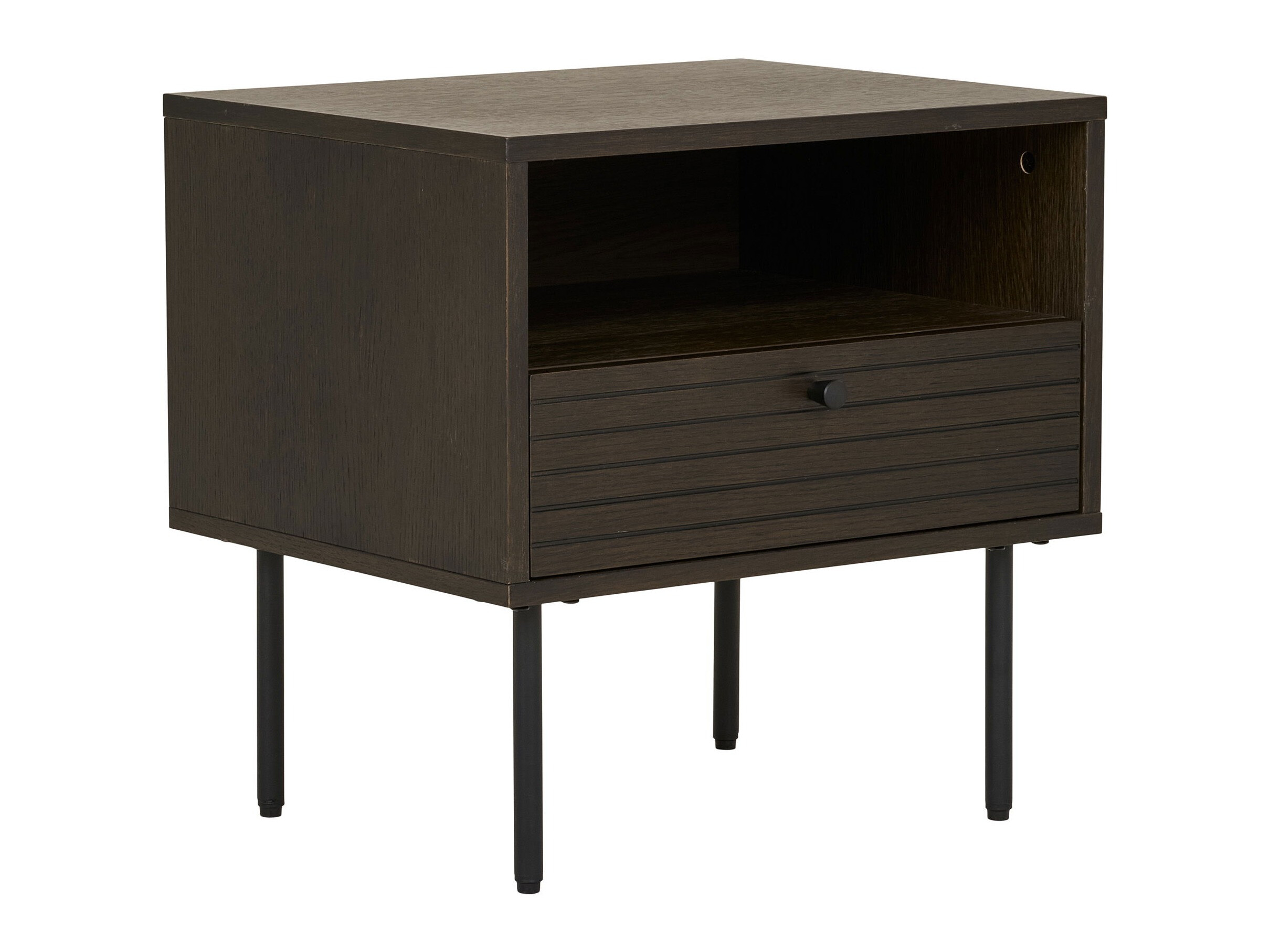 Éjjeliszekrény Elbelme 100 (Sötét tölgy)