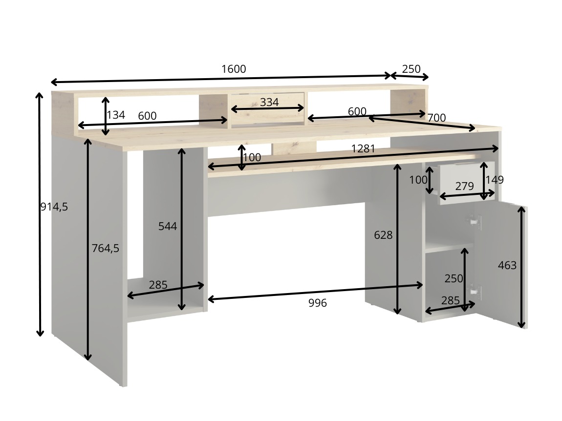 Íróasztal Baytown 202