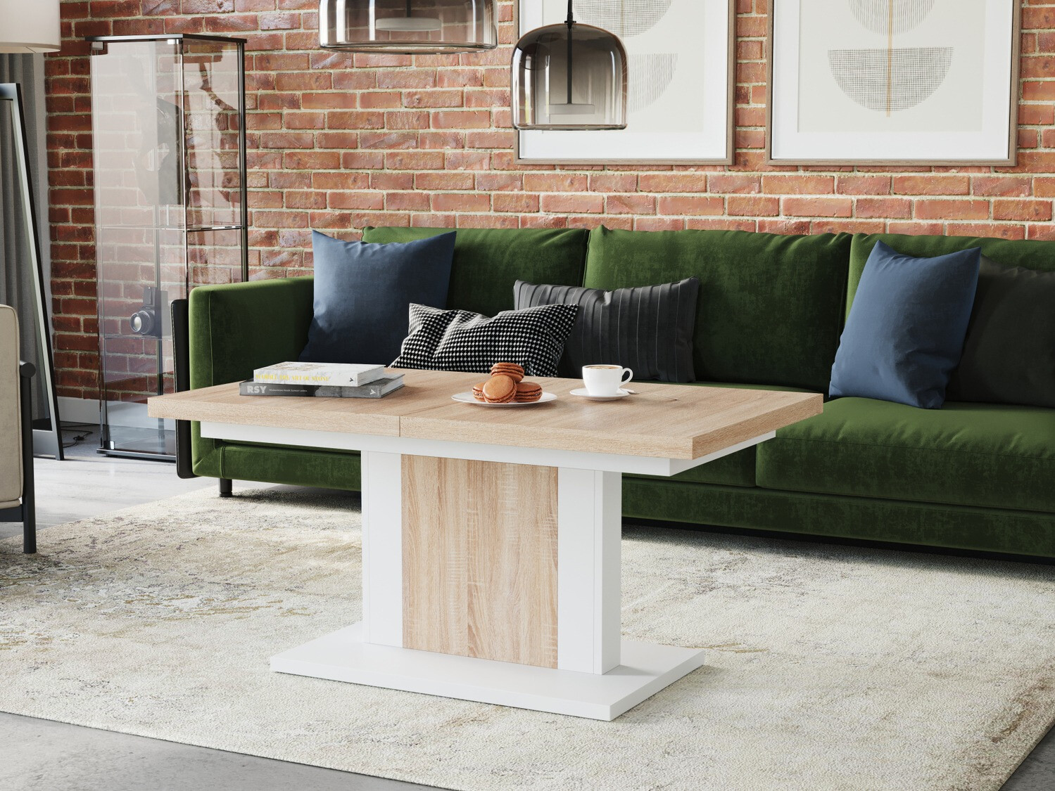 Kihajtható dohányzóasztal SH10783