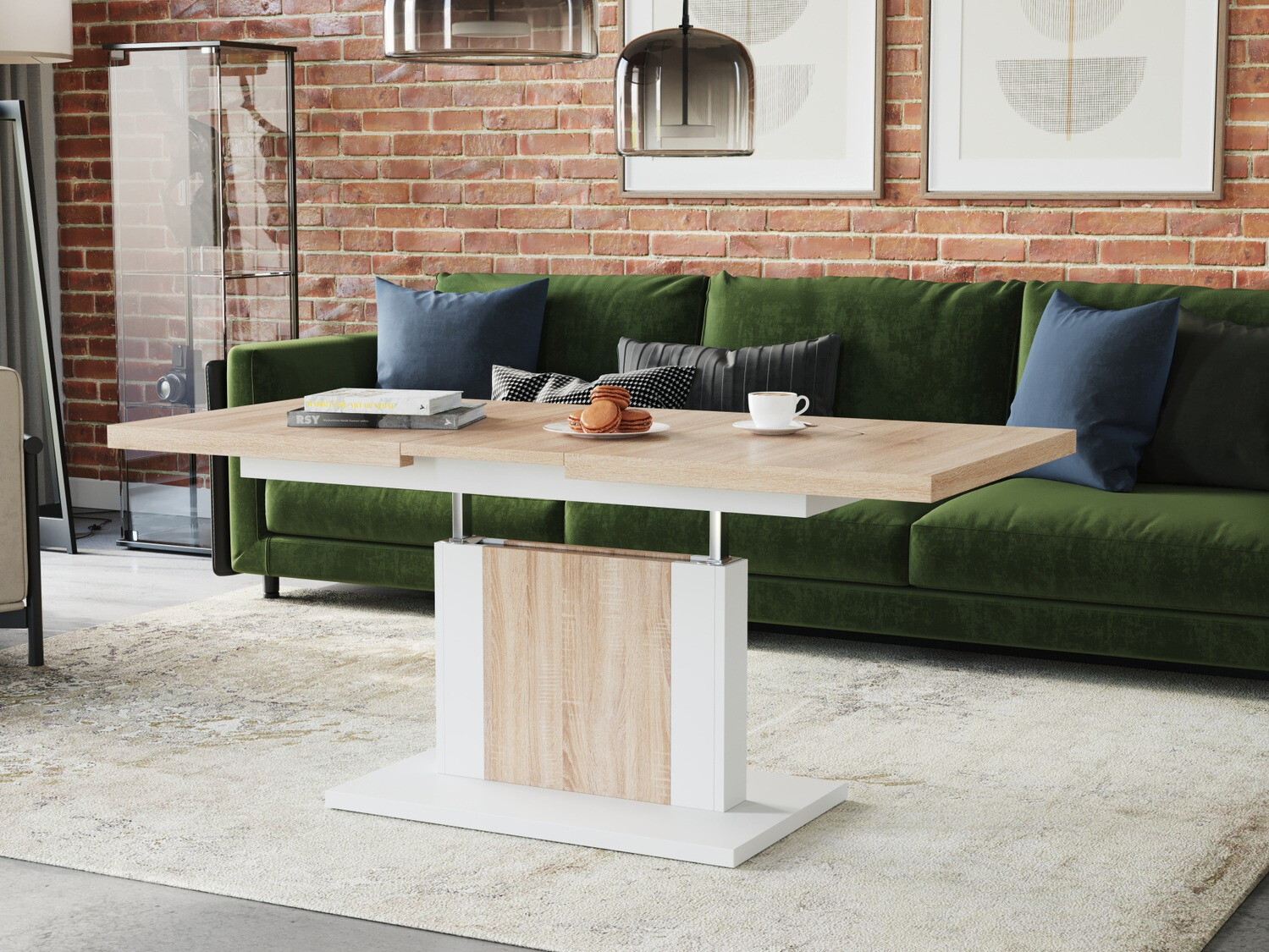 Kihajtható dohányzóasztal SH10783