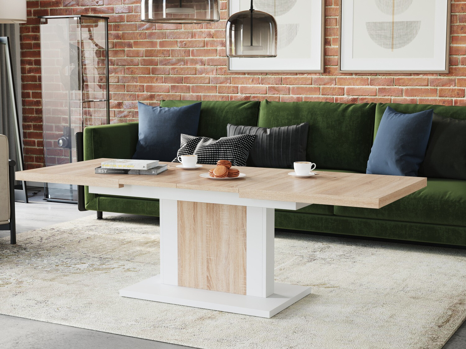 Kihajtható dohányzóasztal SH10783