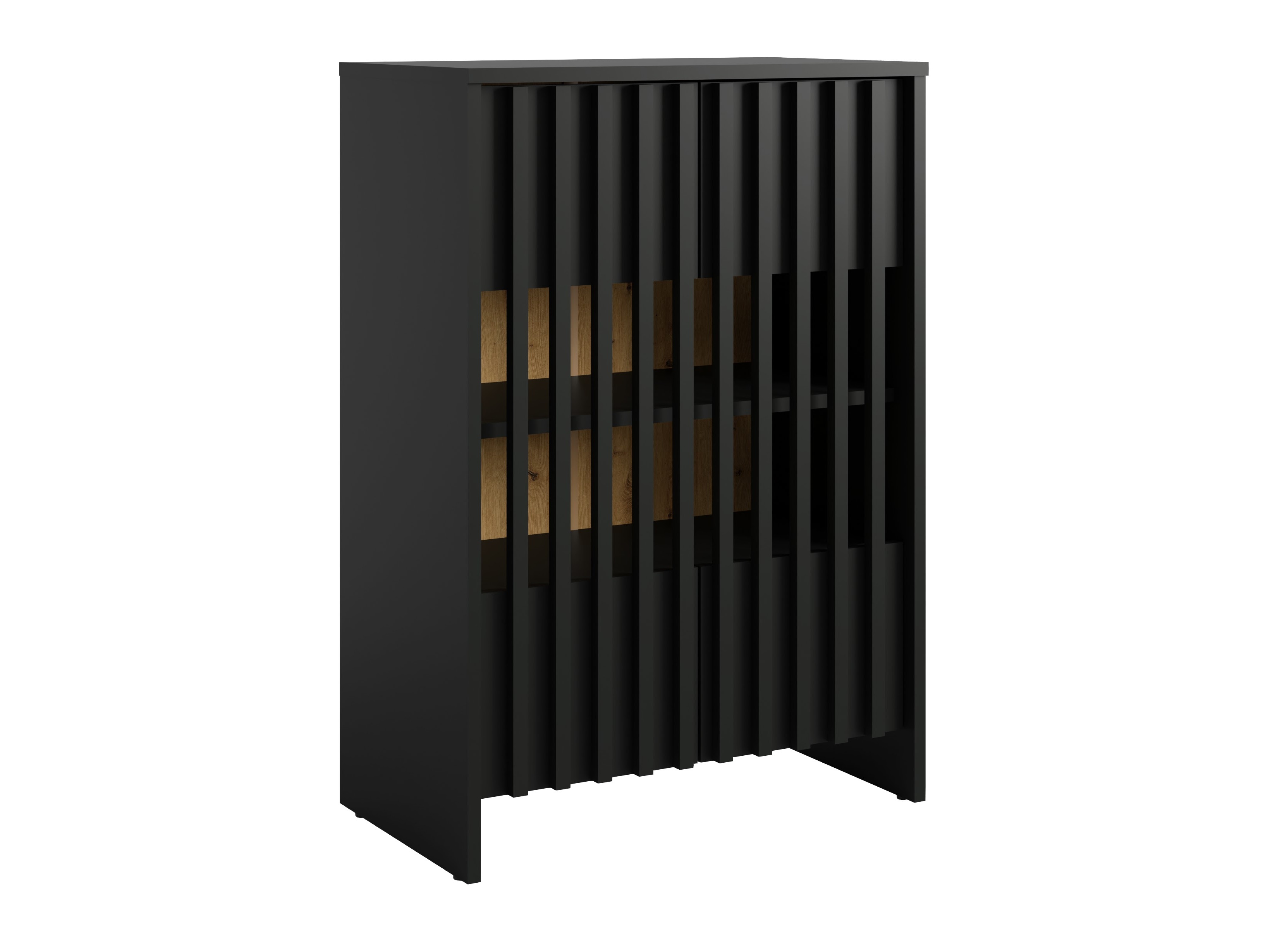 Szekrény Baytown 205 (Fekete)