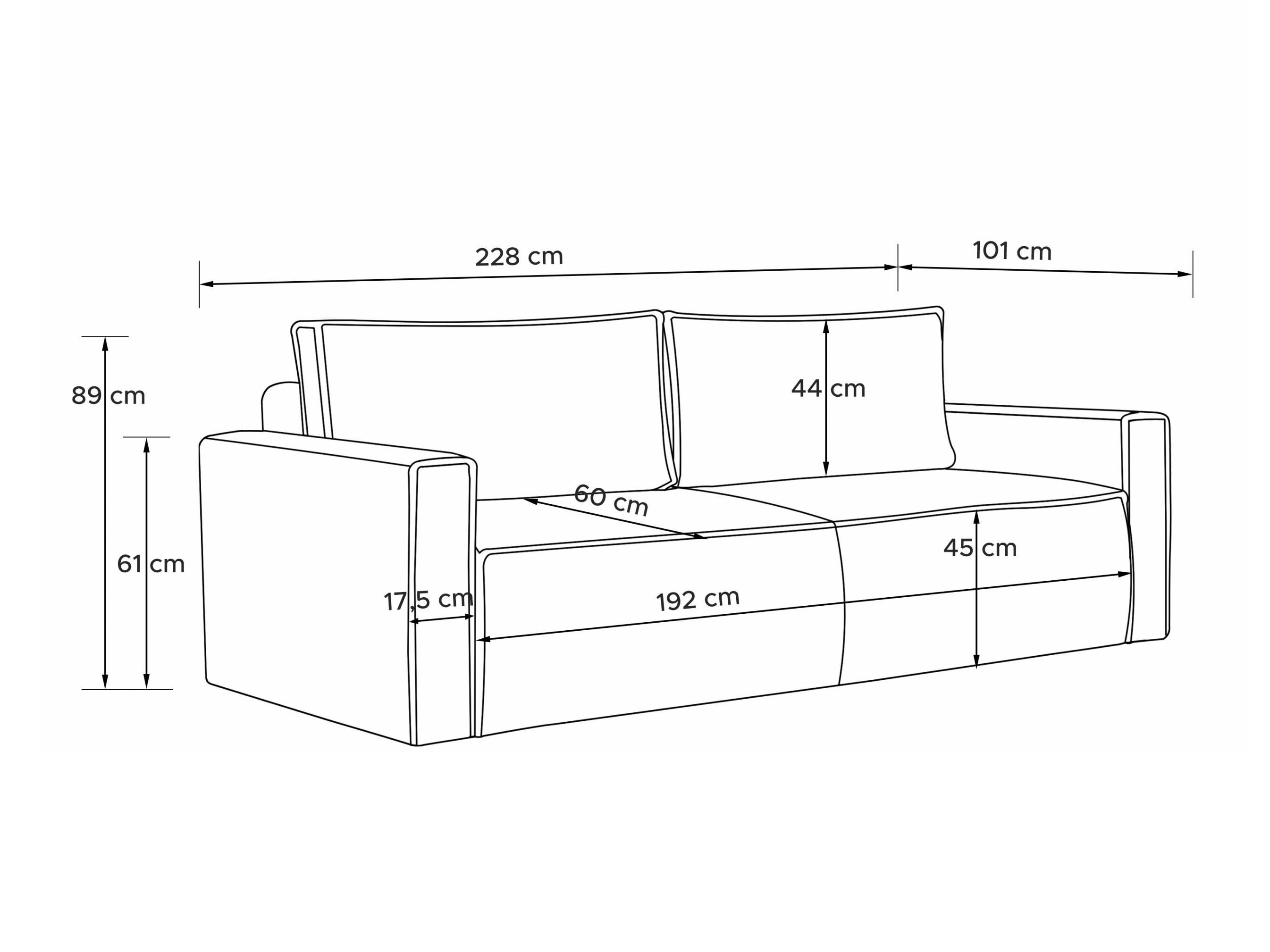 Kanapéágy Temecula 105 (Rosario 468)