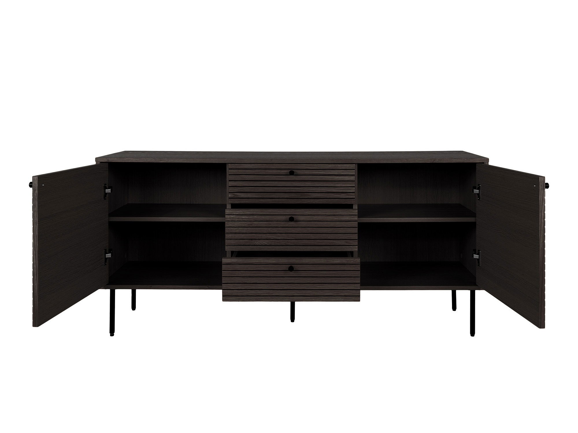 Komód Elbelme 101 (Sötét tölgy)